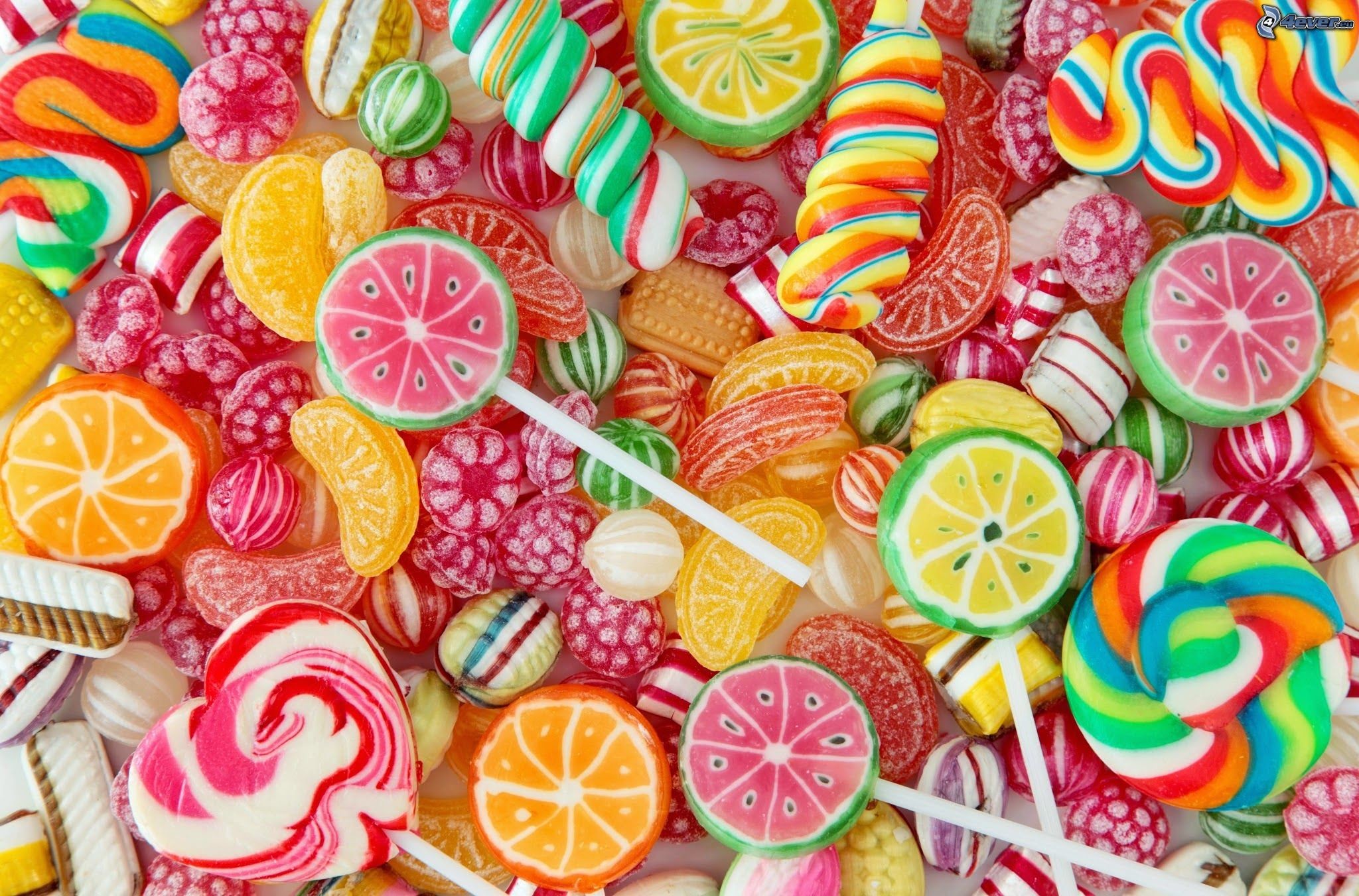 Lecca-lecca, Caramelle, Colorato, Dolciumi, Full HD, wallpaper per computer