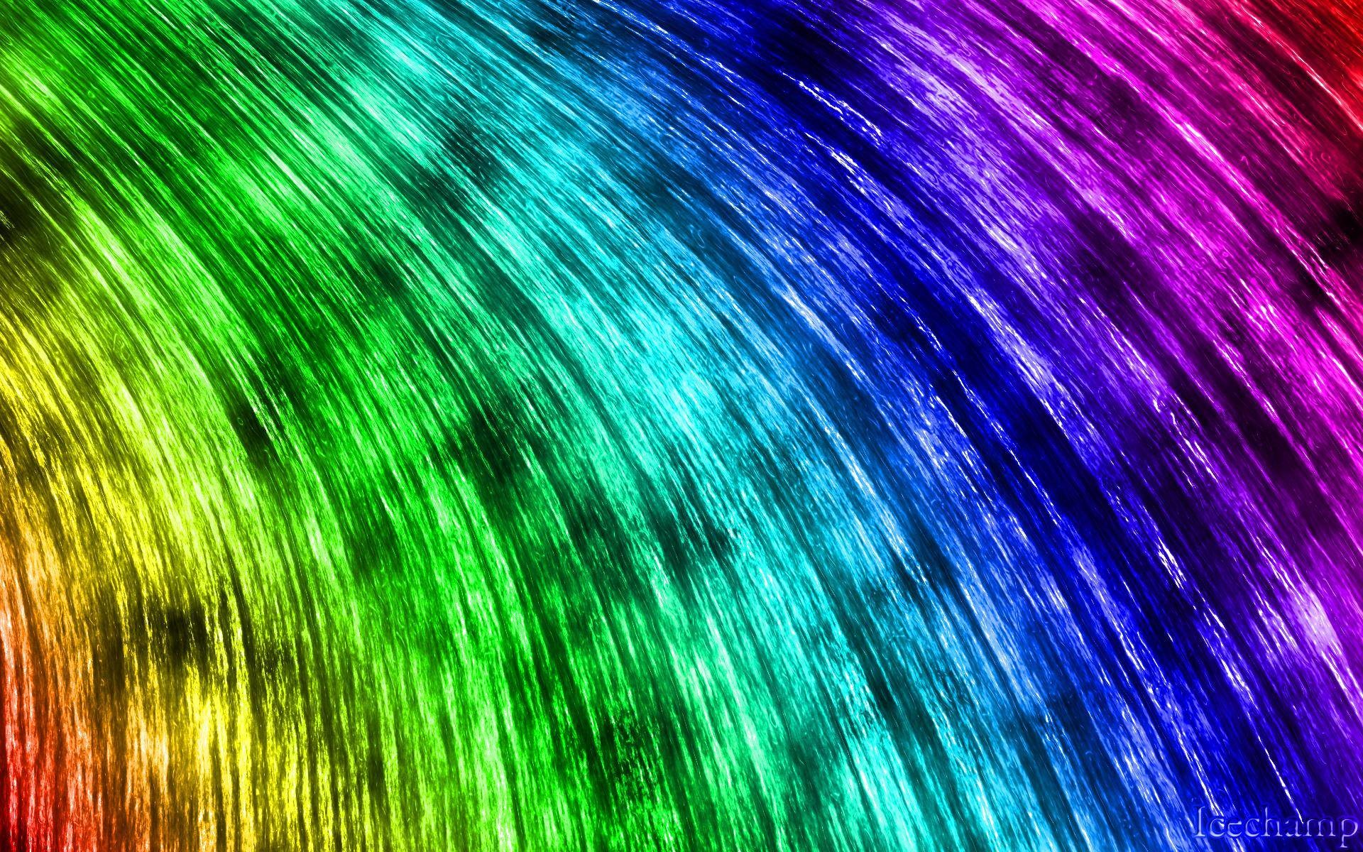 Arcobaleno, Linee luminose, Astratto, 1920x1200, sfondo per PC