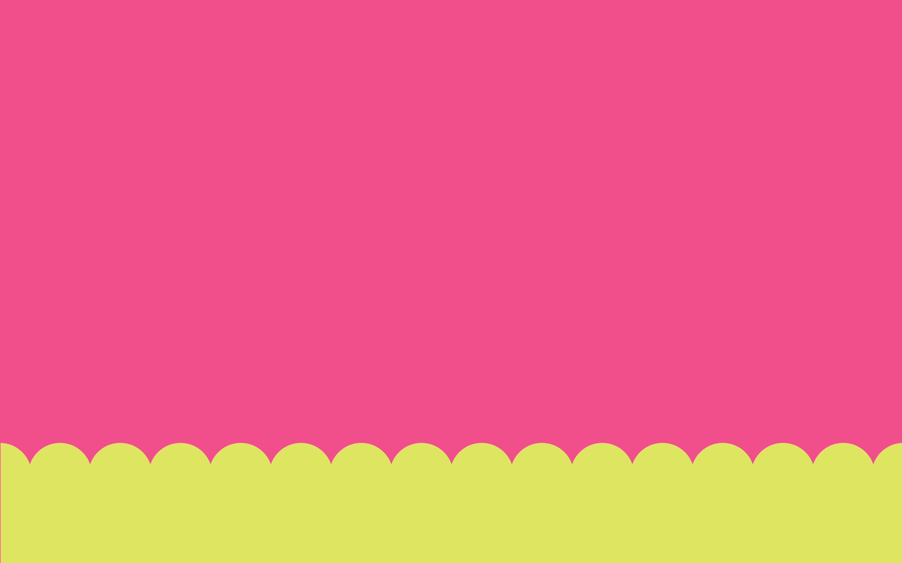 Rosa, Bordo smerlato, Giallo, Minimalismo, 2880x1800, wallpaper desktop
