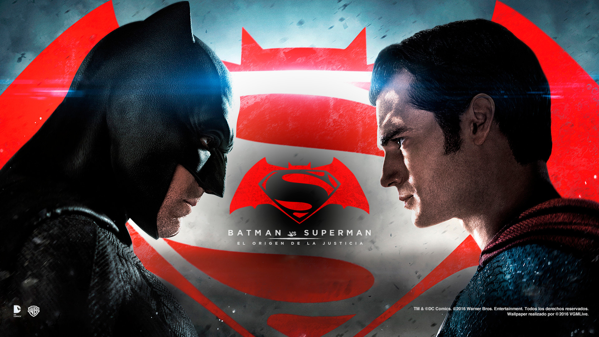 Batman, Superman, Ben Affleck, Henry Cavill, Batman v Superman: Dawn of Justice, Poster, wallpaper Full HD
