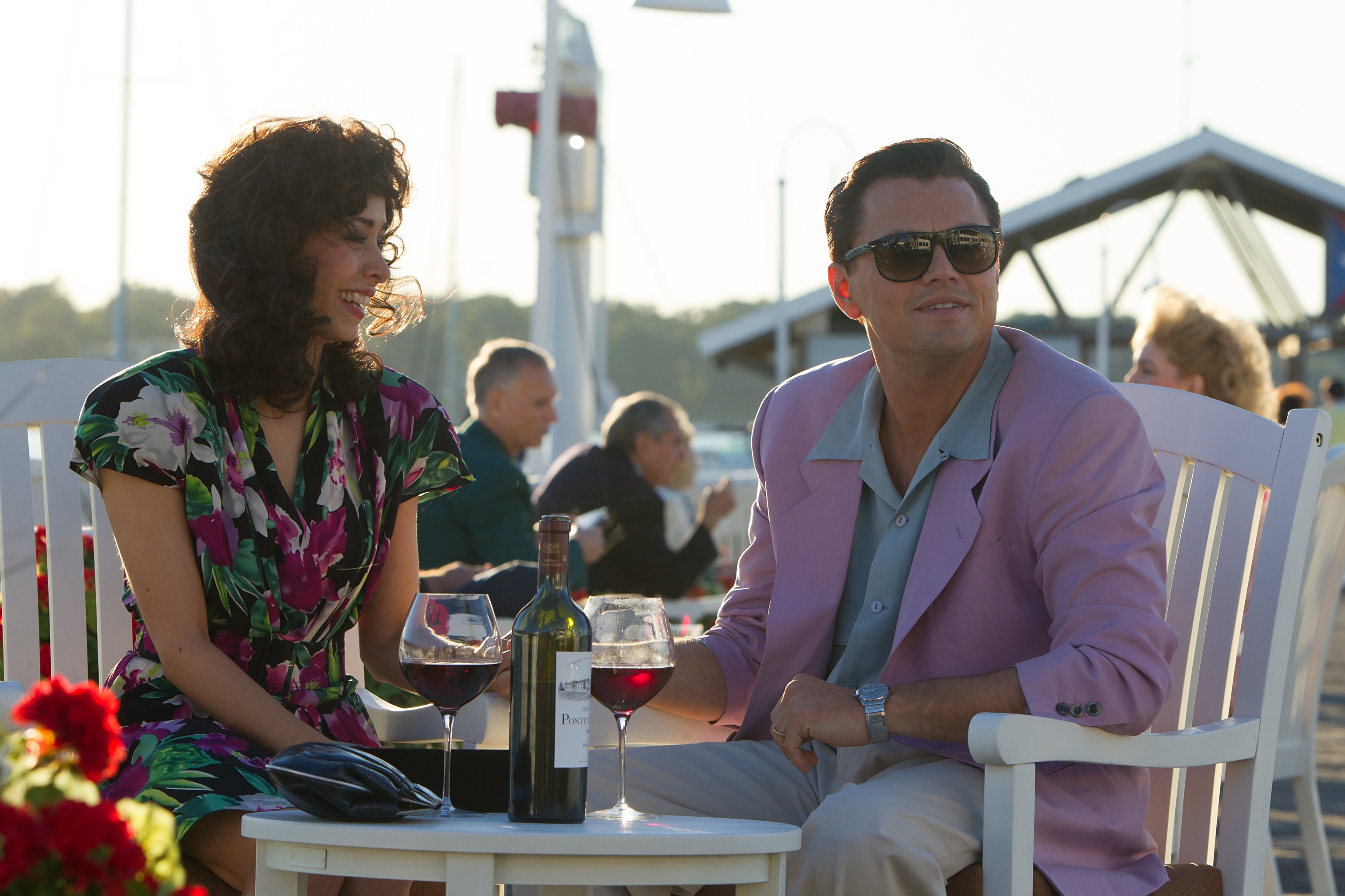 Leonardo DiCaprio, Cristin Milioti, The Wolf of Wall Street, Porto, sfondo 2K per PC
