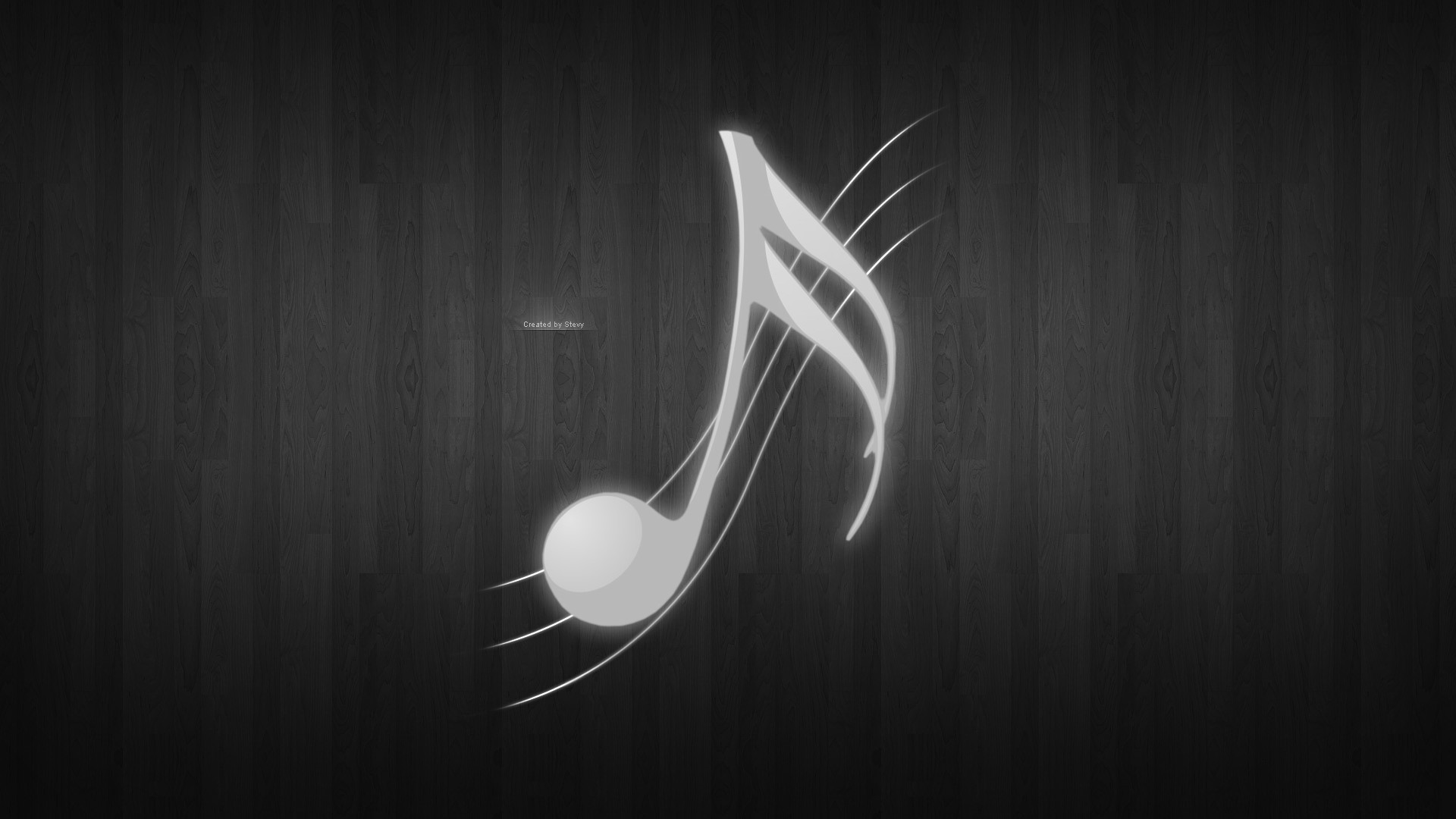 Nota musicale, Legno scuro, Argento, Full HD, sfondo per PC e portatile
