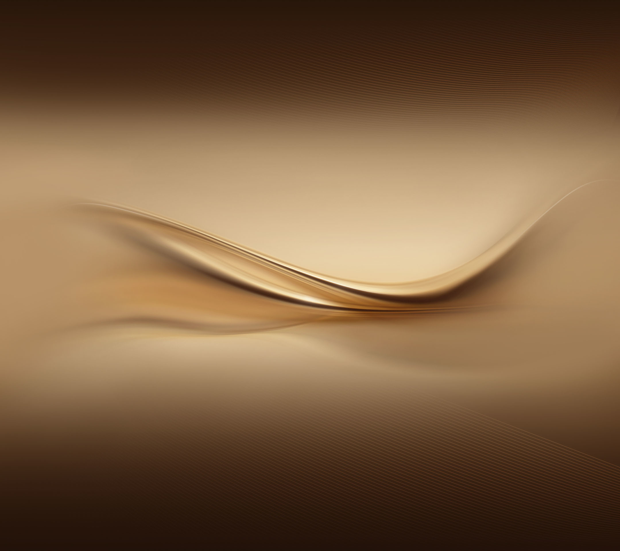 Onda, Marrone dorato, Astratto, Full HD, sfondo Huawei P9
