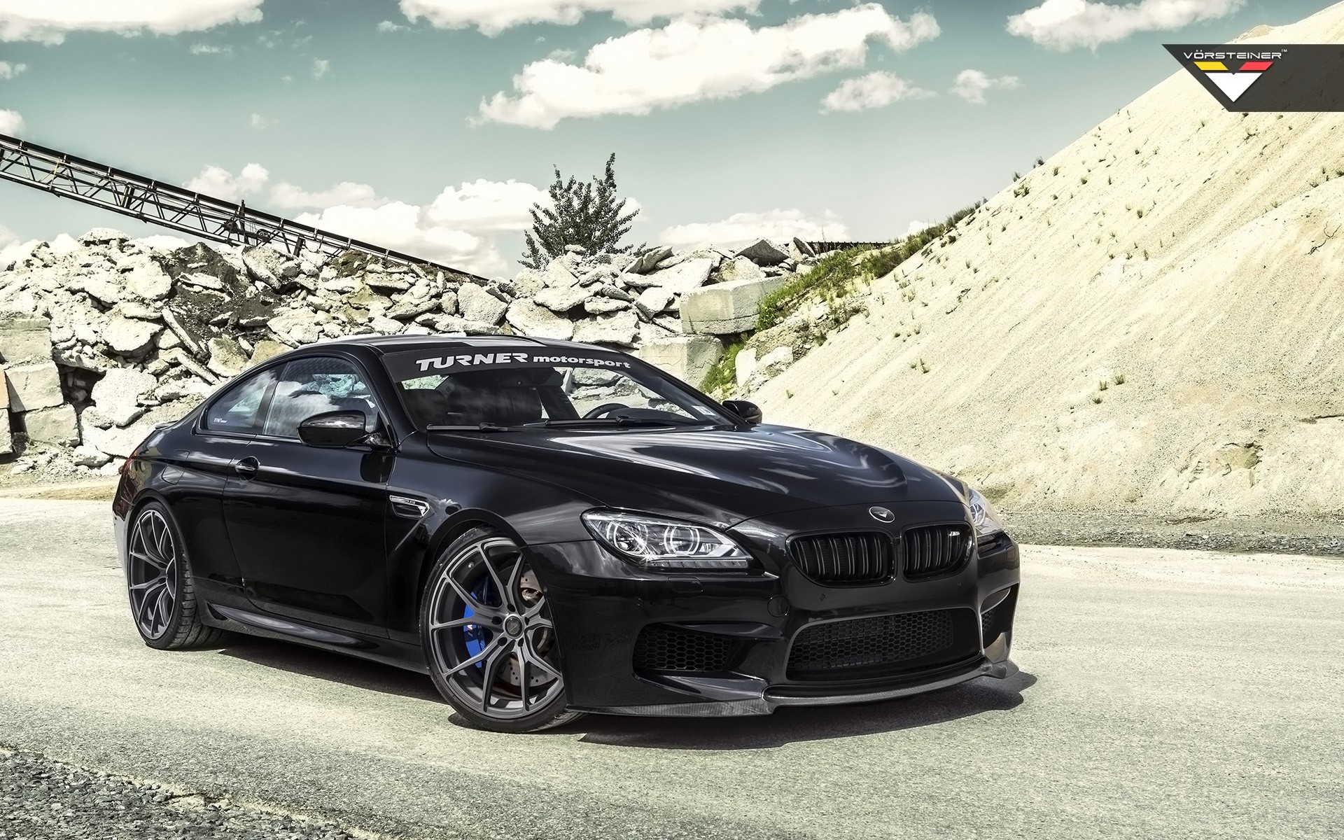 BMW M6 Coupé (F13), Vorsteiner, BMW, Nero, Cava, Full HD, wallpaper desktop