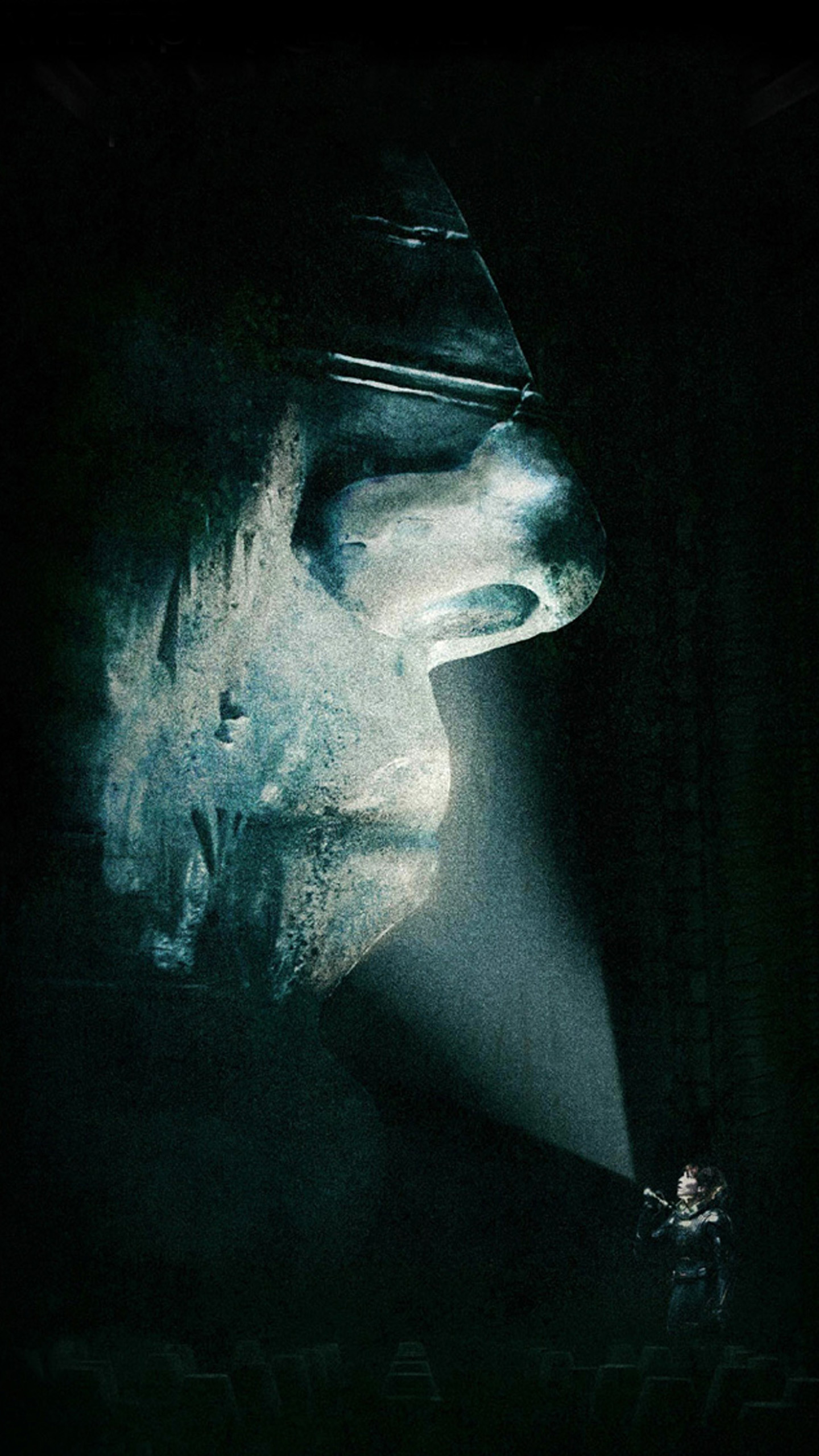 Volto, Fumo, Arte digitale, Scuro, Surreale, sfondo LG G3 verticale