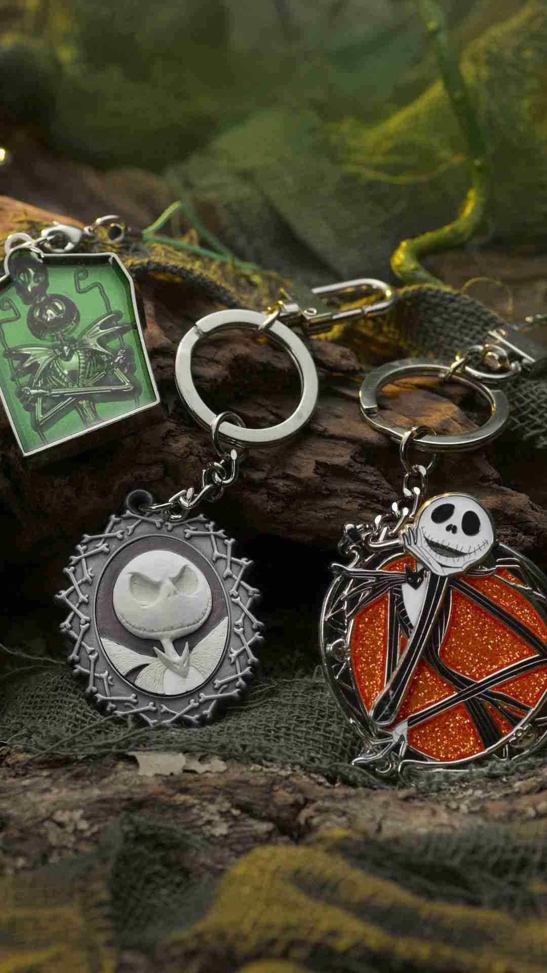 Jack Skeletron, Portachiavi, Nightmare Before Christmas, Merchandising, wallpaper Full HD per smartphone