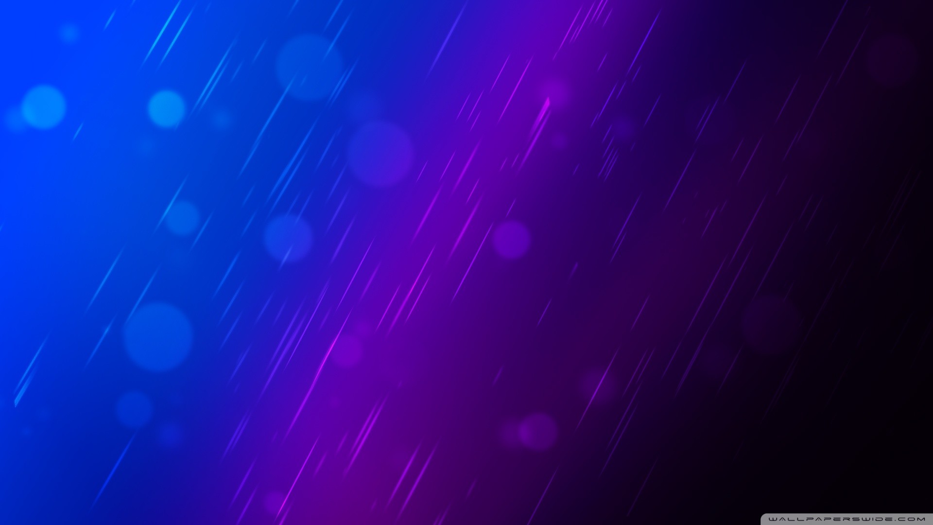 Pioggia, Bokeh, Blu, Viola, sfondo Android