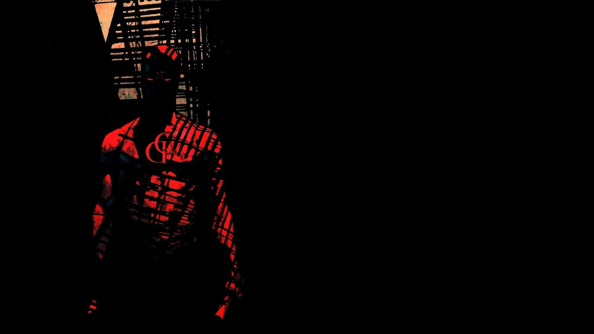 Daredevil, Marvel, Ombre, Rosso, Full HD 1080p, sfondo desktop