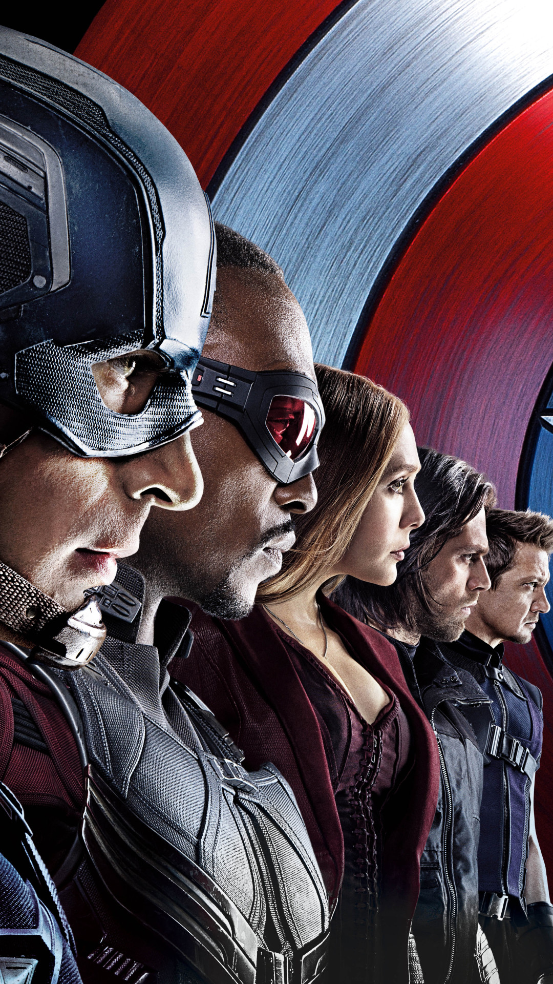 Captain America, Falcon, Scarlet Witch, Captain America: Civil War, Poster, sfondo schermata Home