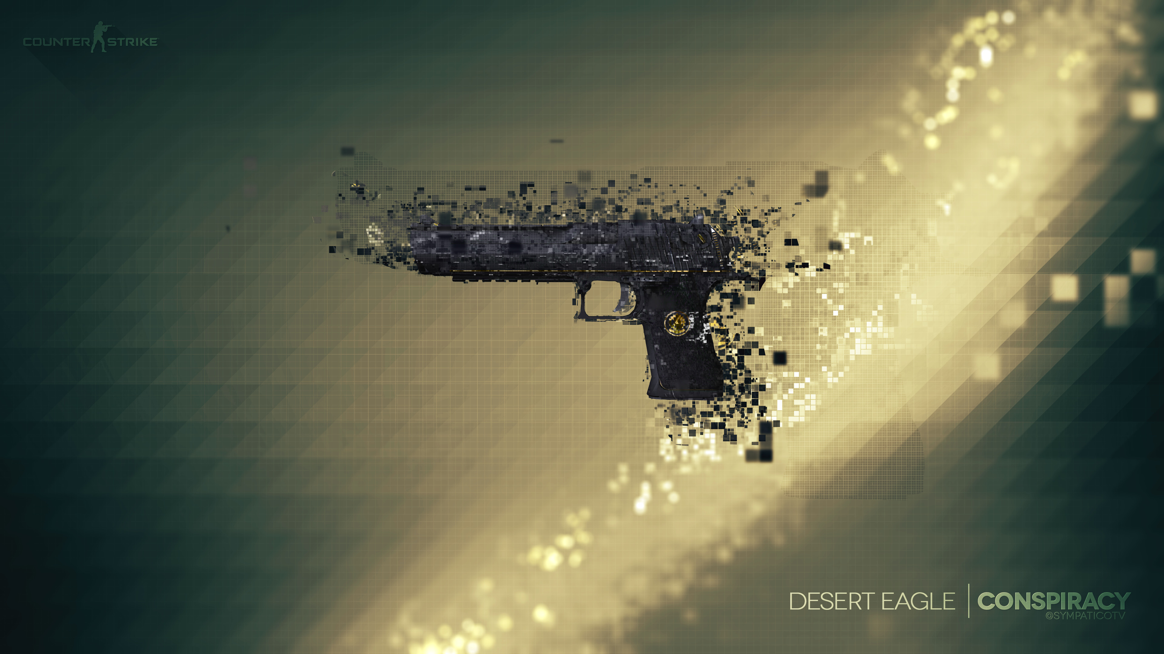 Desert Eagle Conspiracy, CS:GO, Pistola, Skin, 4K, sfondo per PC