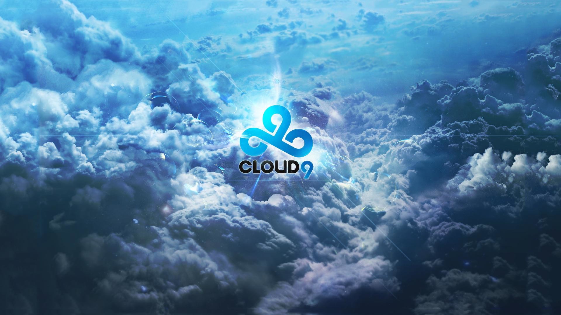 Cloud9, Logo, eSport, Nuvole, Full HD 1080p, sfondo desktop