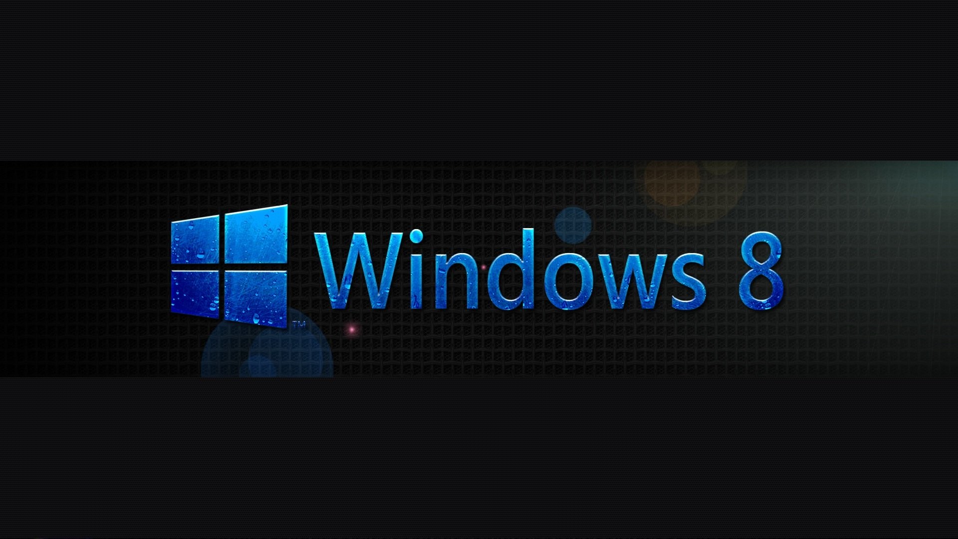 Windows 8, Logo Windows, Scritta blu, 1920x1080, sfondo per PC