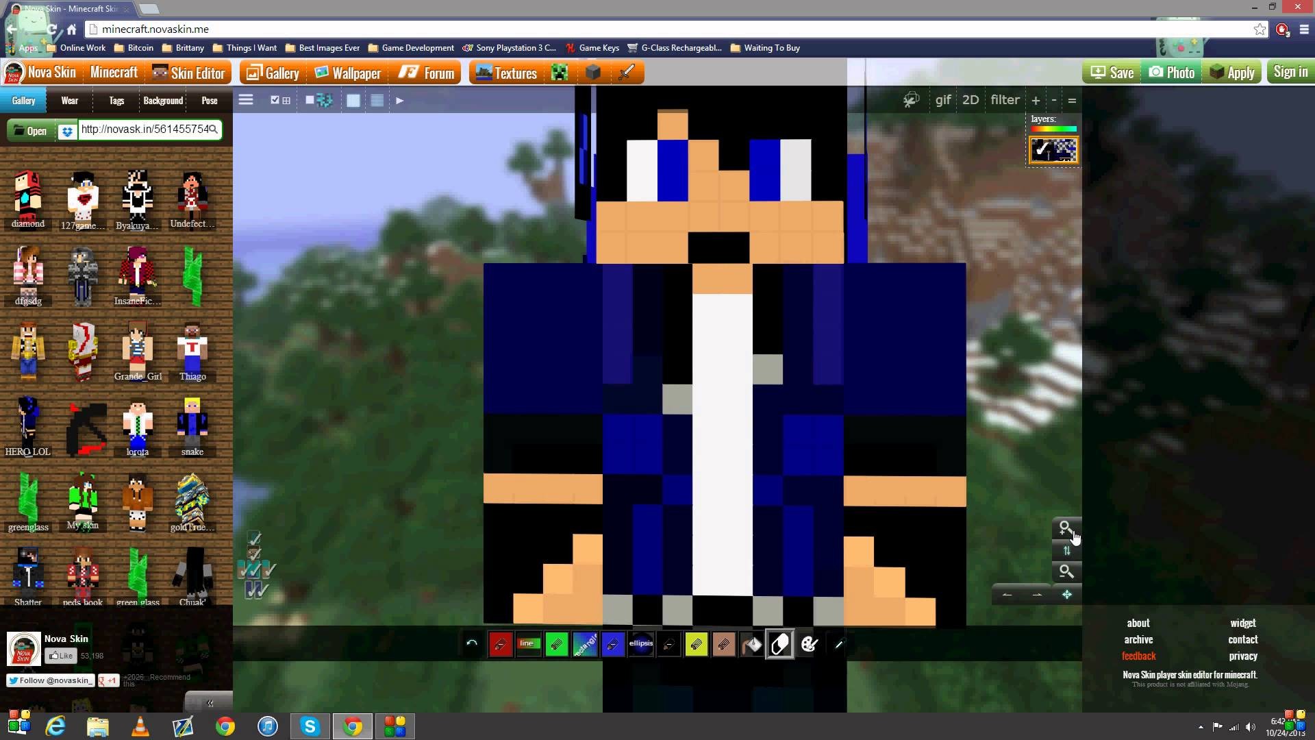 Nova Skin, Minecraft, Editor skin, Schermata, Full HD 1080p, sfondo desktop