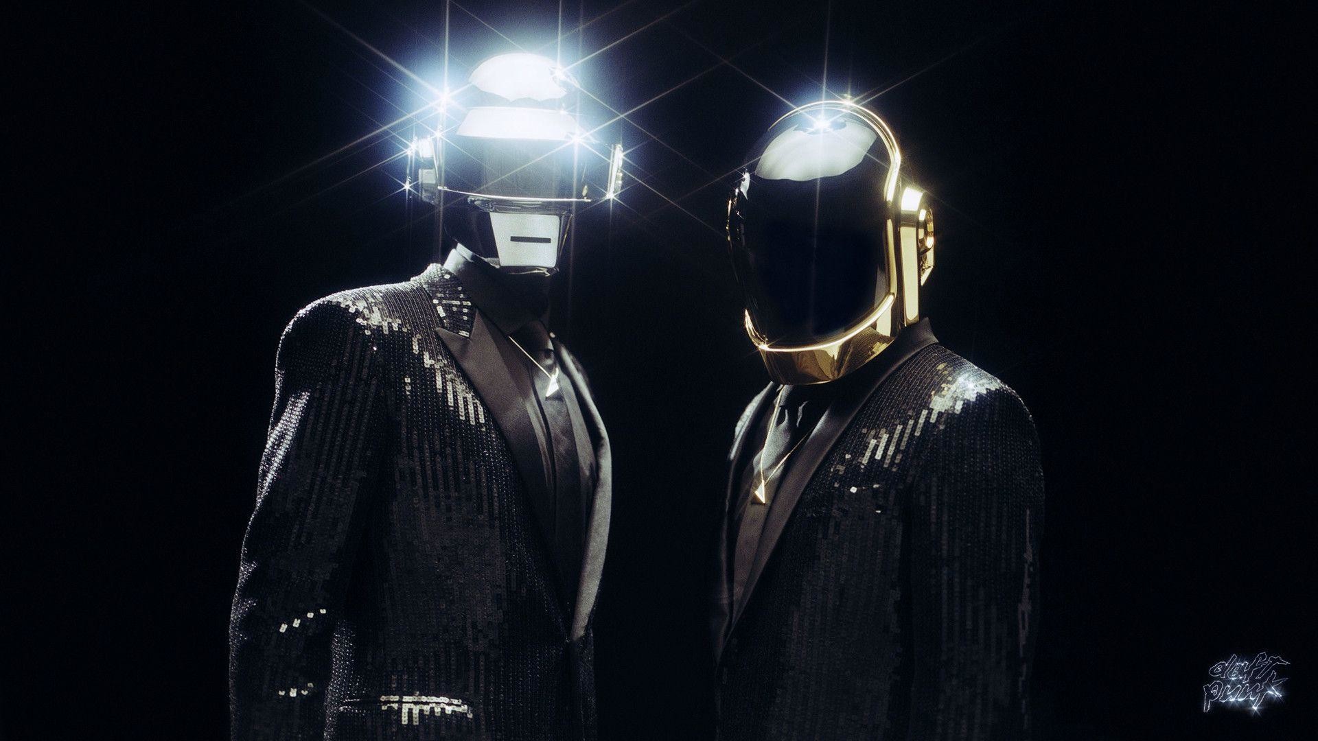 Daft Punk, Thomas Bangalter, Guy-Manuel de Homem-Christo, Caschi, Paillettes, immagine di sfondo