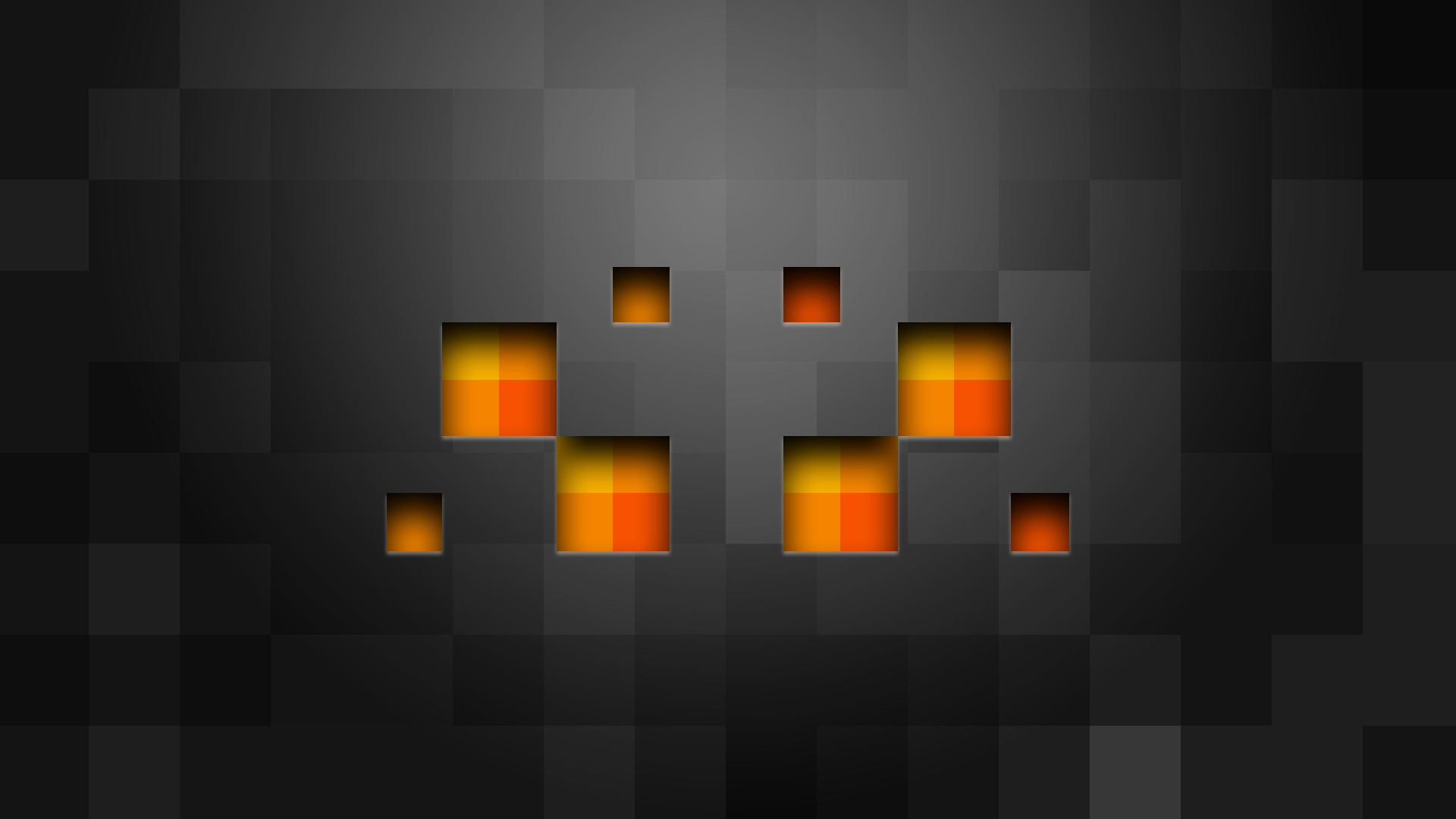 Minecraft, Minerale, Pixel art, Grigio, Full HD, sfondo per portatile