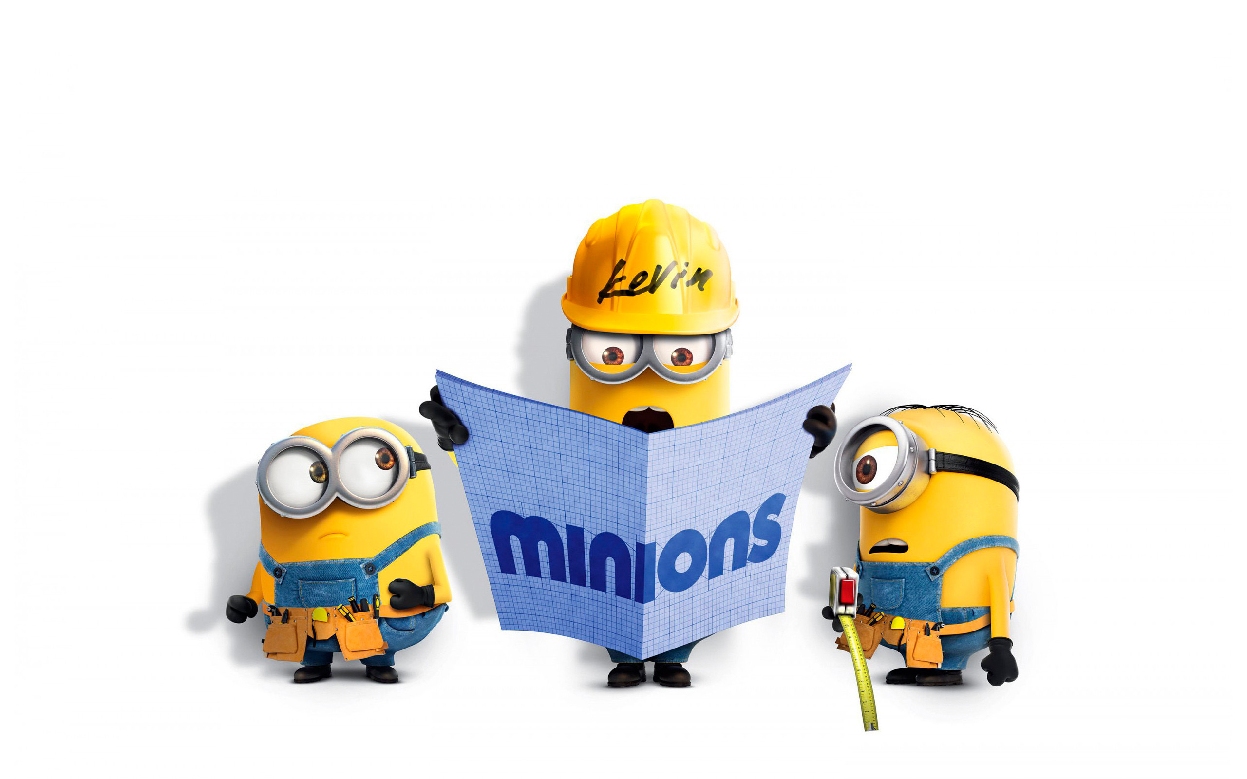 Kevin, Minions, Casco, Progetto, 2560x1600, immagine di sfondo