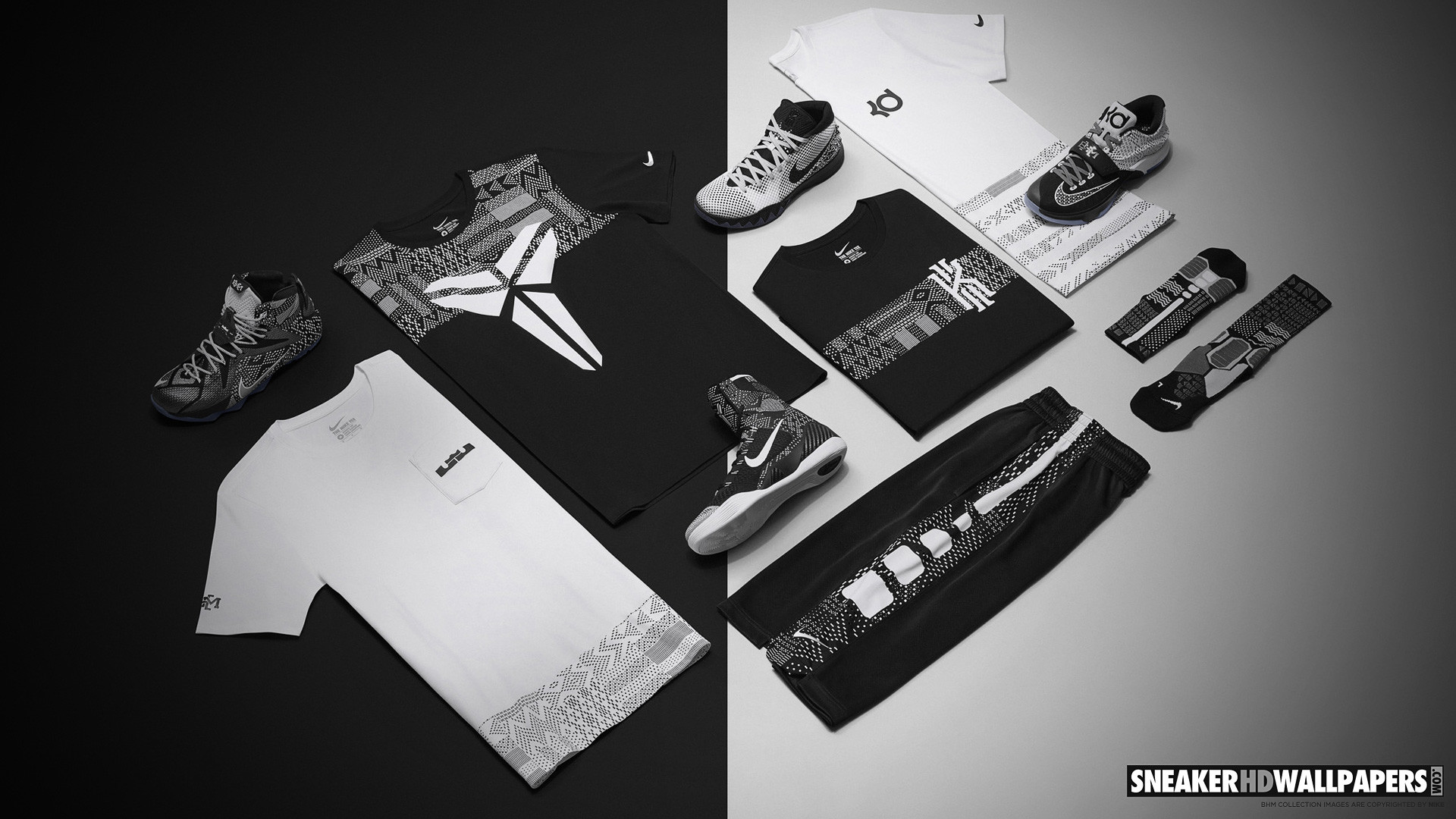 Nike, Kobe Bryant, Sneaker, Abbigliamento sportivo, 16:9 Full HD, sfondo widescreen