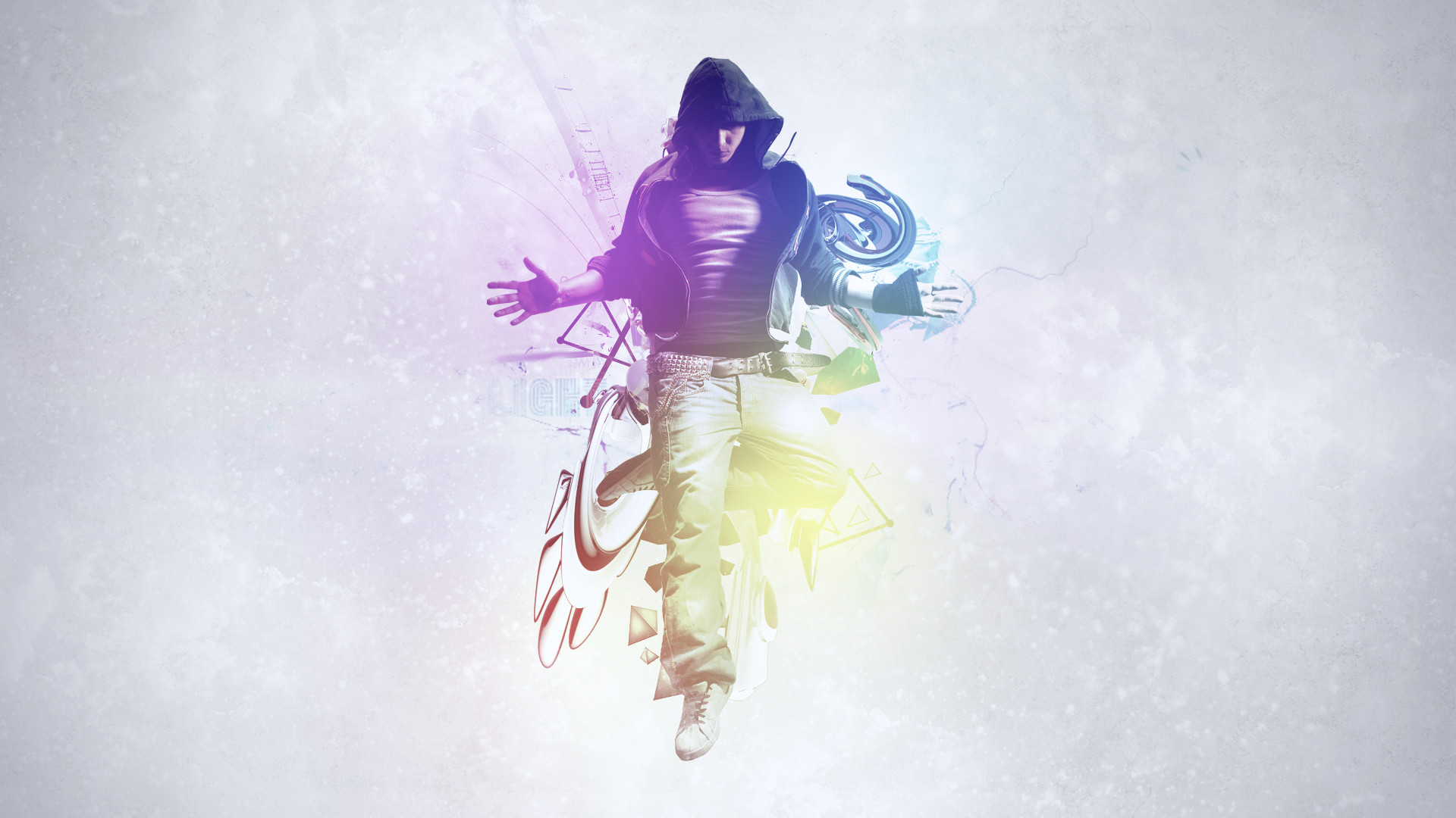 Ballerino, Hip hop, Felpa con cappuccio, Arte digitale, 1920x1080, wallpaper desktop