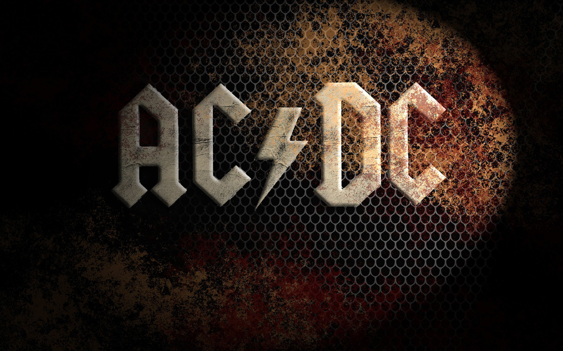 Logo AC/DC, AC/DC, Metallo, Texture, 16:10 Full HD, sfondo widescreen