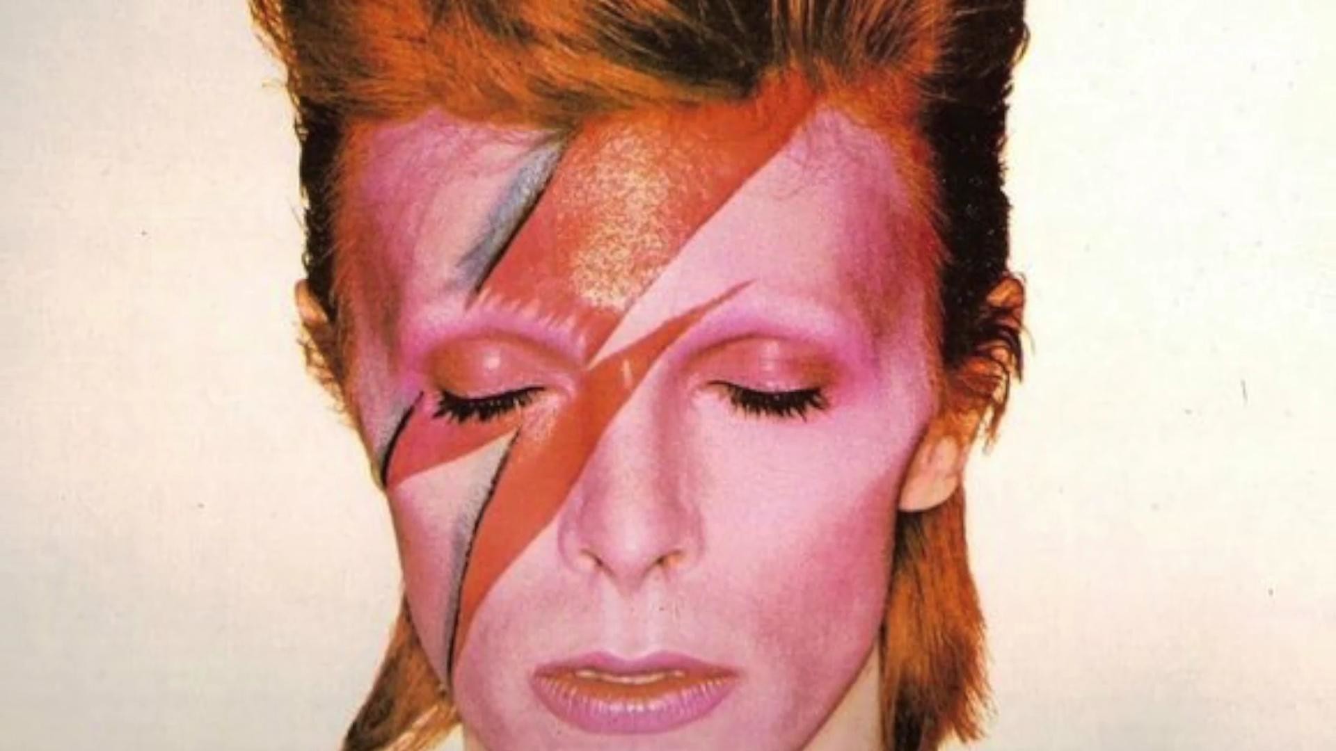 David Bowie, Aladdin Sane, Copertina album, Saetta, Ziggy Stardust, sfondo widescreen Full HD