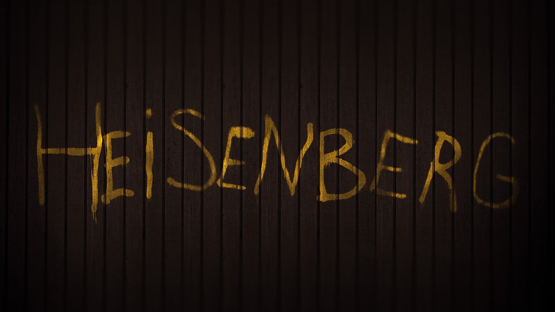 Heisenberg, Breaking Bad, Scritta, Legno scuro, Full HD 1080p, sfondo desktop