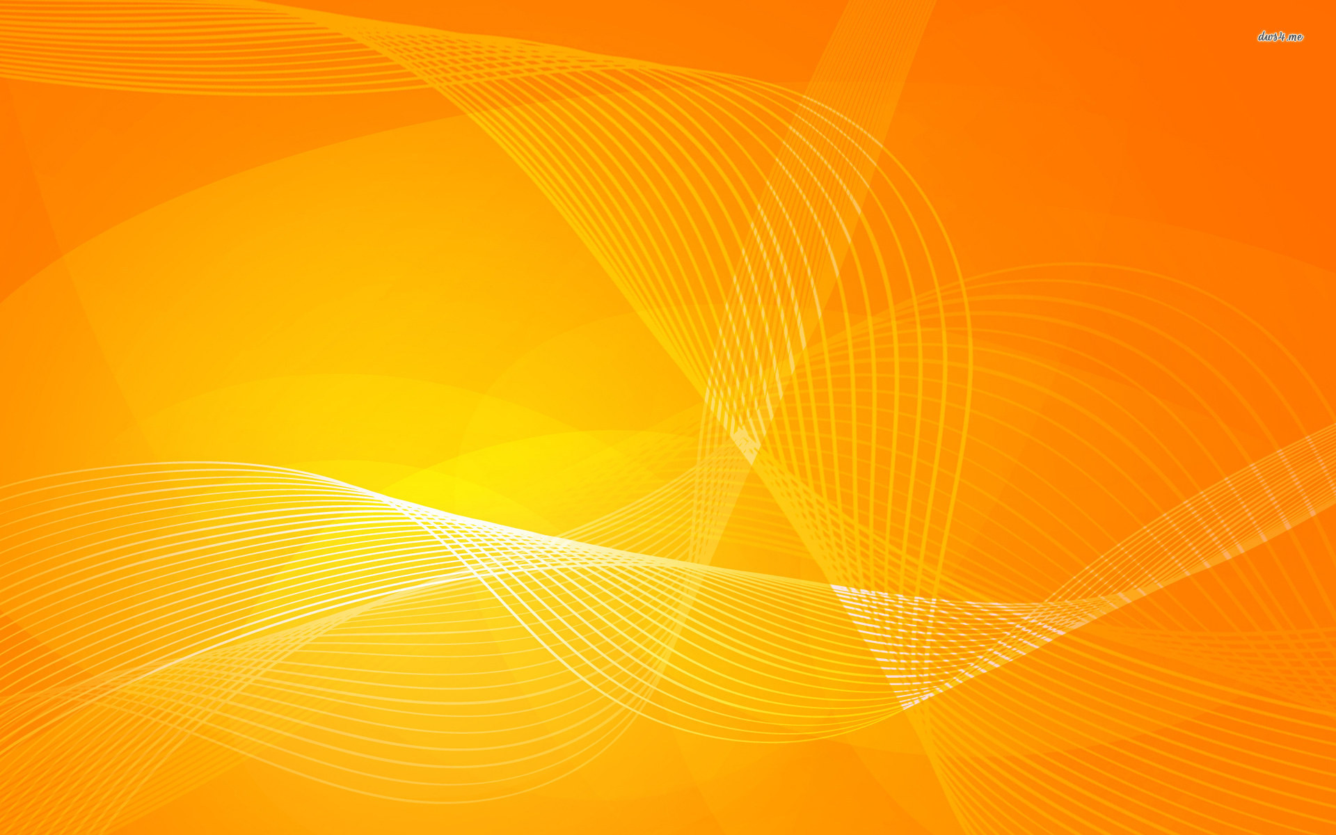 Linee ondulate, Astratto, Arancione, 1920x1200, immagine di sfondo