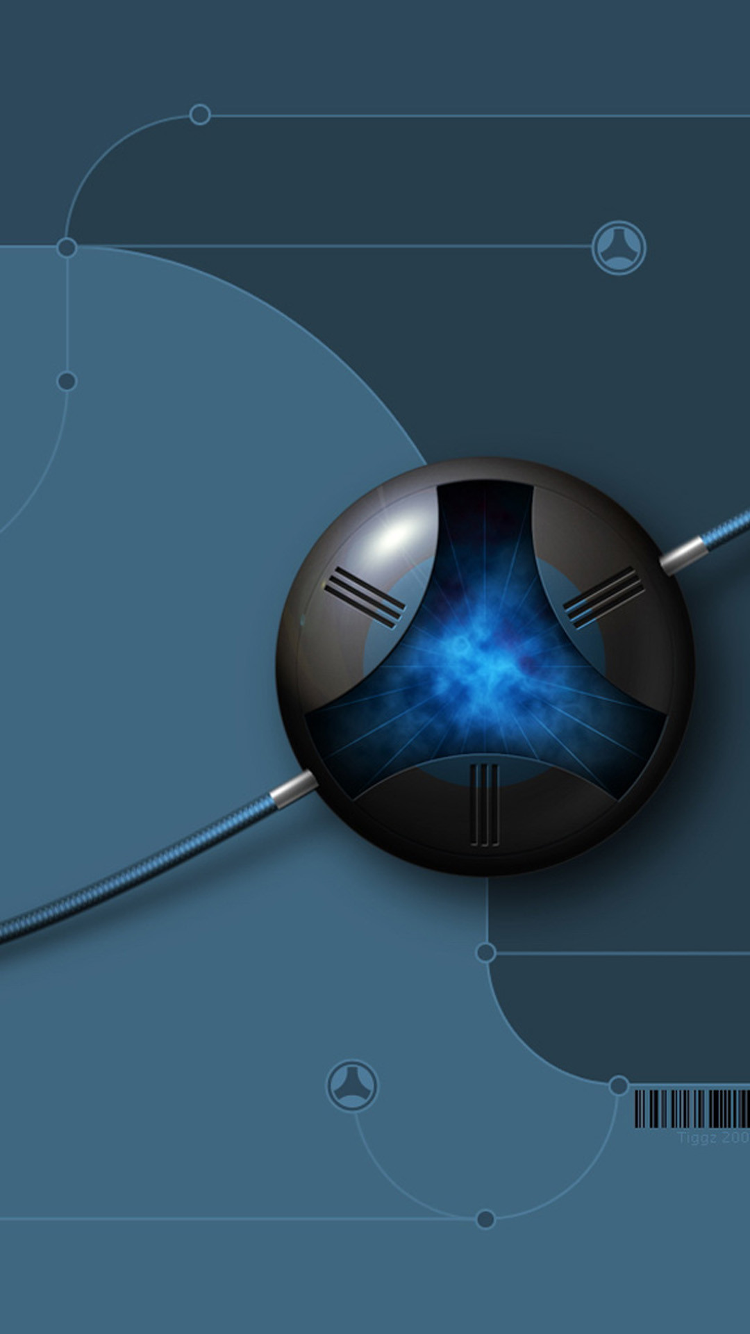 Sfera, Interfaccia, Blu, Futuristico, sfondo Samsung