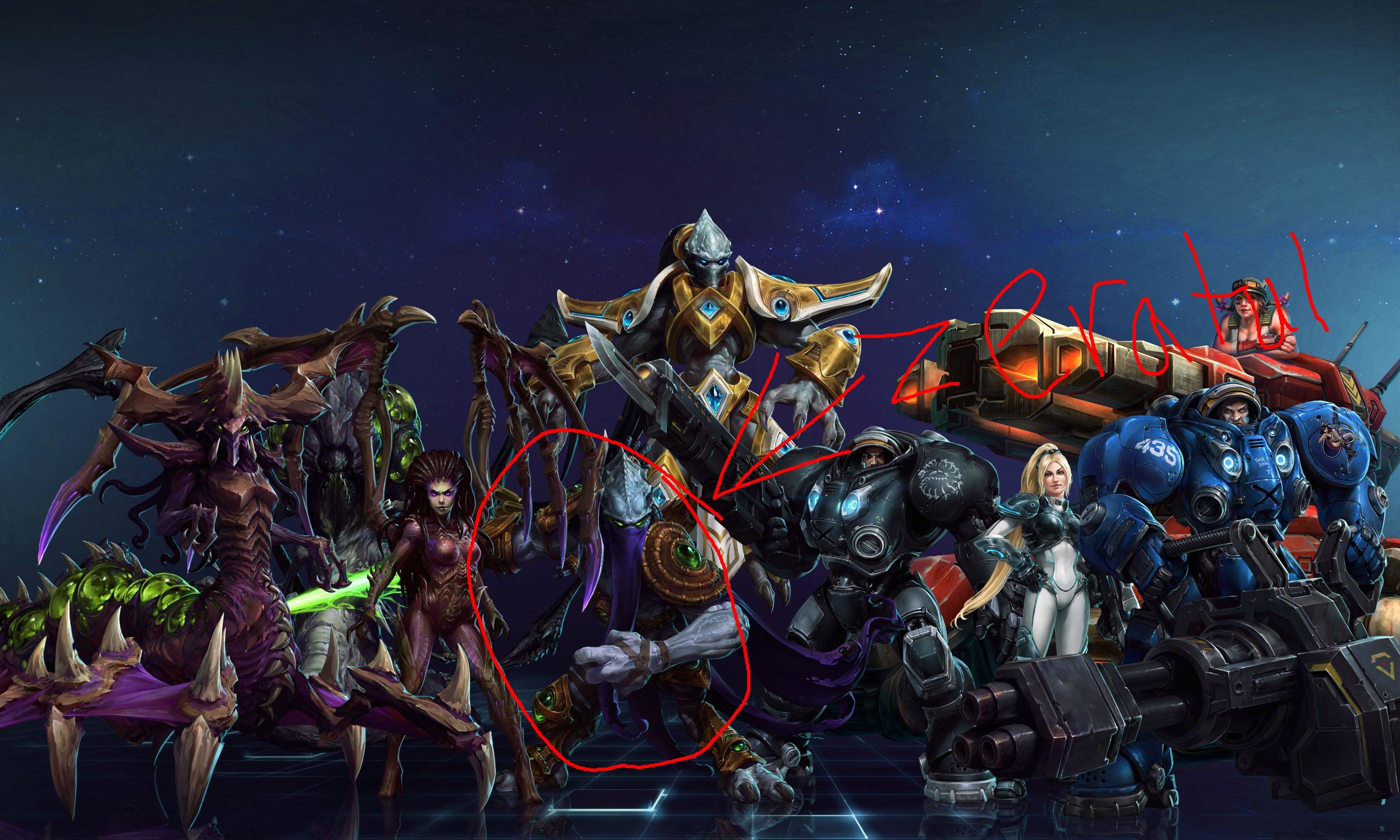 Heroes of the Storm, Kerrigan, Nova, Zeratul, StarCraft, 2K, wallpaper per portatile