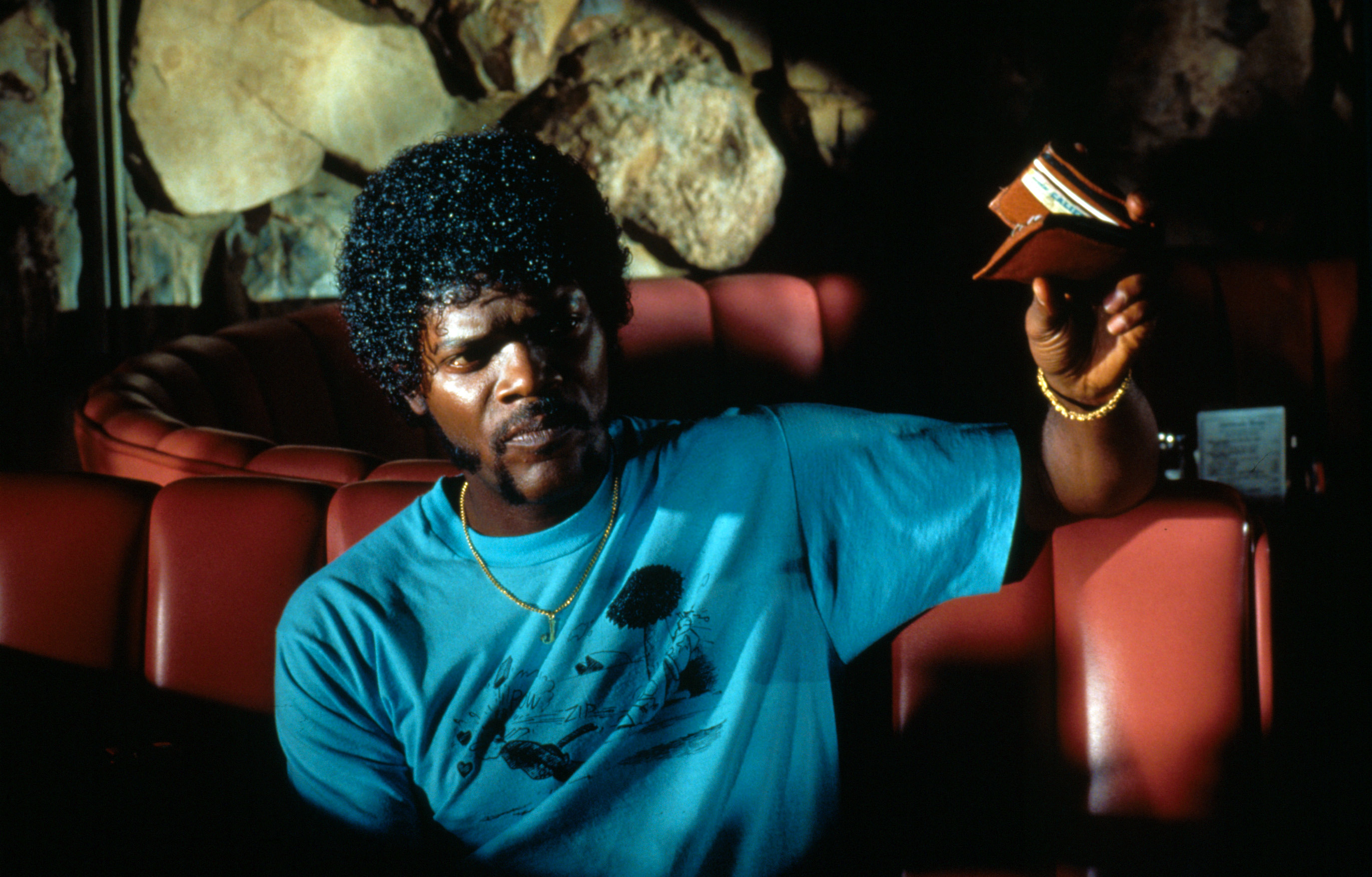 Jules Winnfield, Samuel L. Jackson, Pulp Fiction, Portafoglio, 2K, sfondo per PC