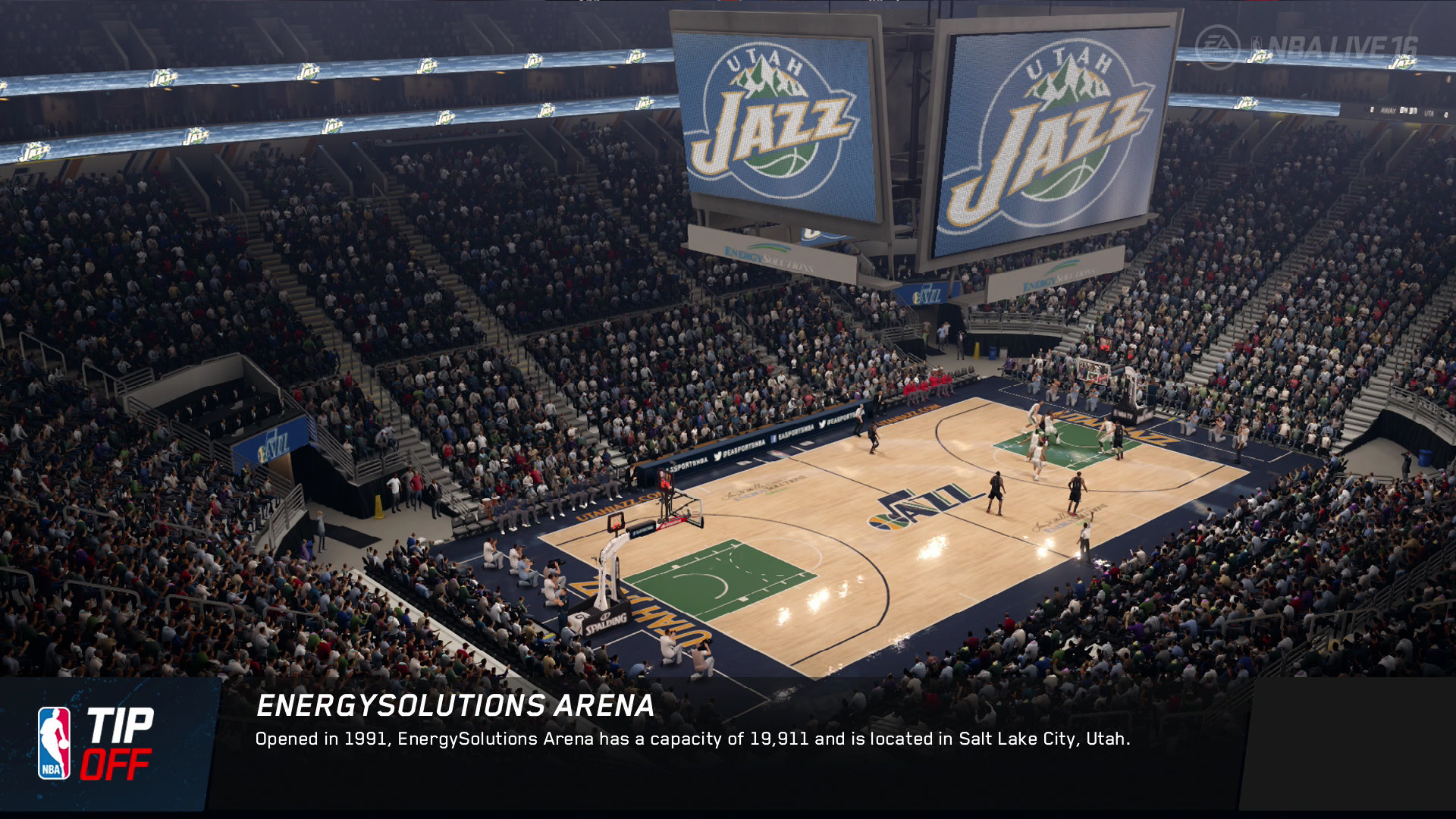 EnergySolutions Arena, Utah Jazz, NBA, Palazzetto, Salt Lake City, sfondo desktop Full HD