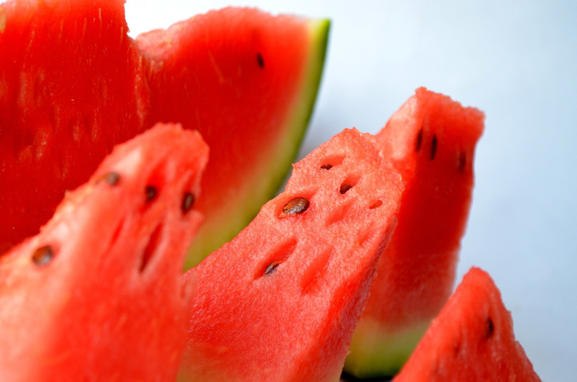 Anguria, Fette, Frutta estiva, Primo piano, Full HD, sfondo desktop