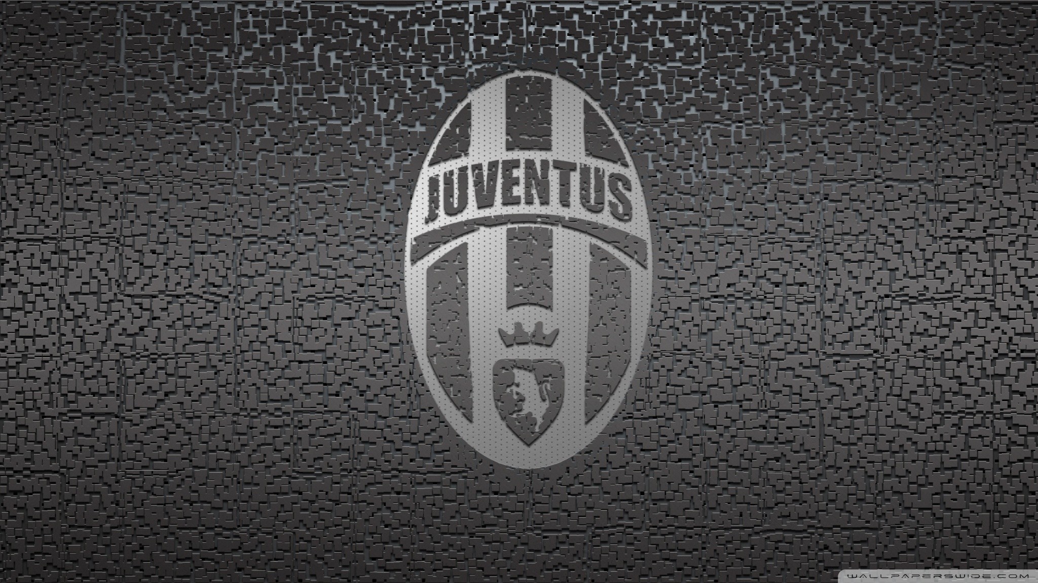 Juventus, Stemma Juventus, Texture, Grigio, Full HD, sfondo per PC e portatile