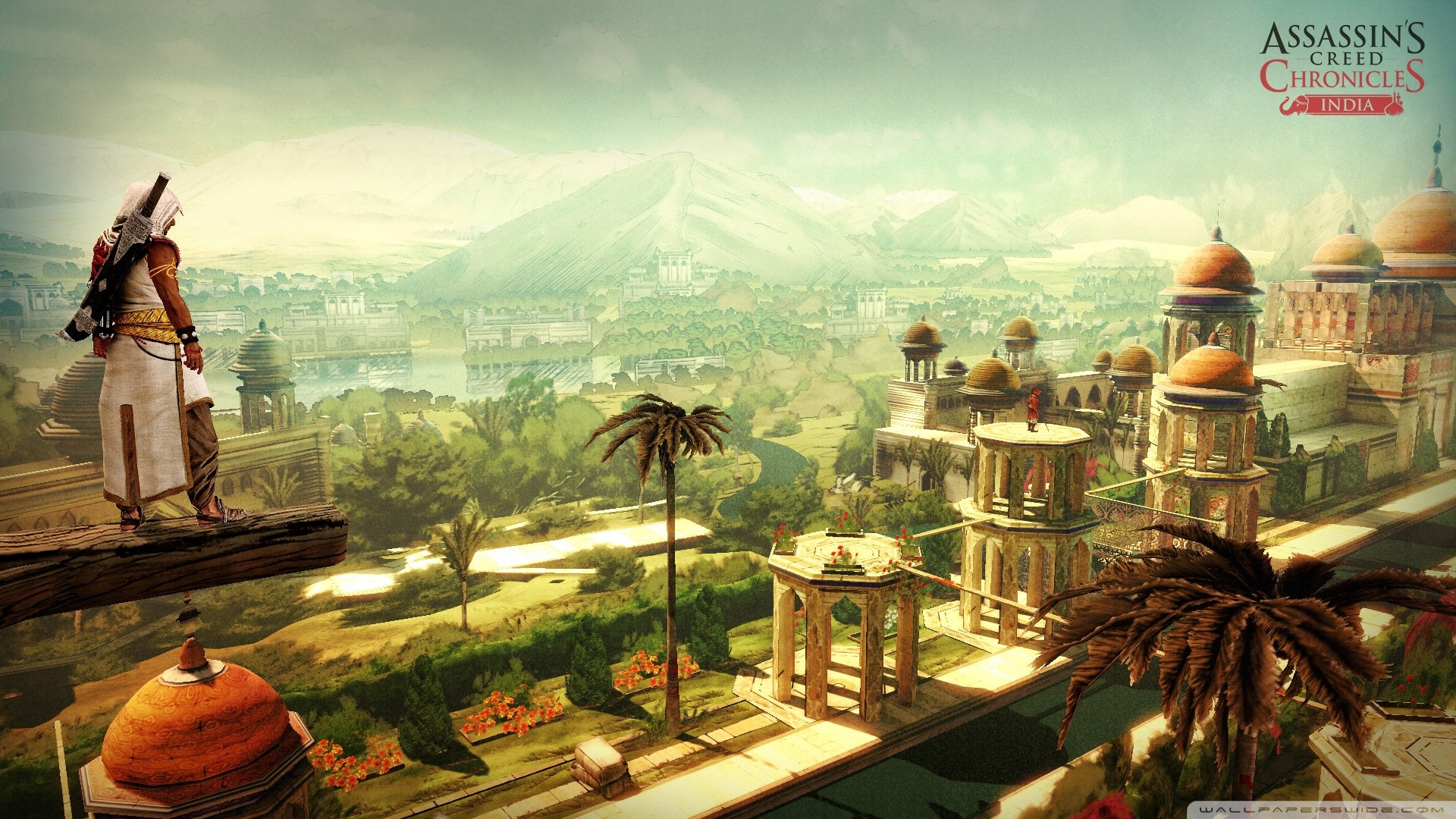 Assassin's Creed Chronicles: India, Arbaaz Mir, India, Palazzi, Videogioco, sfondo 16:9 Full HD