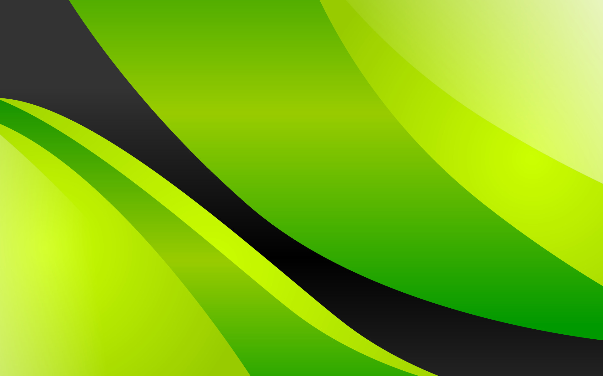Onde, Verde lime, Curve, 1920x1200, sfondo per PC