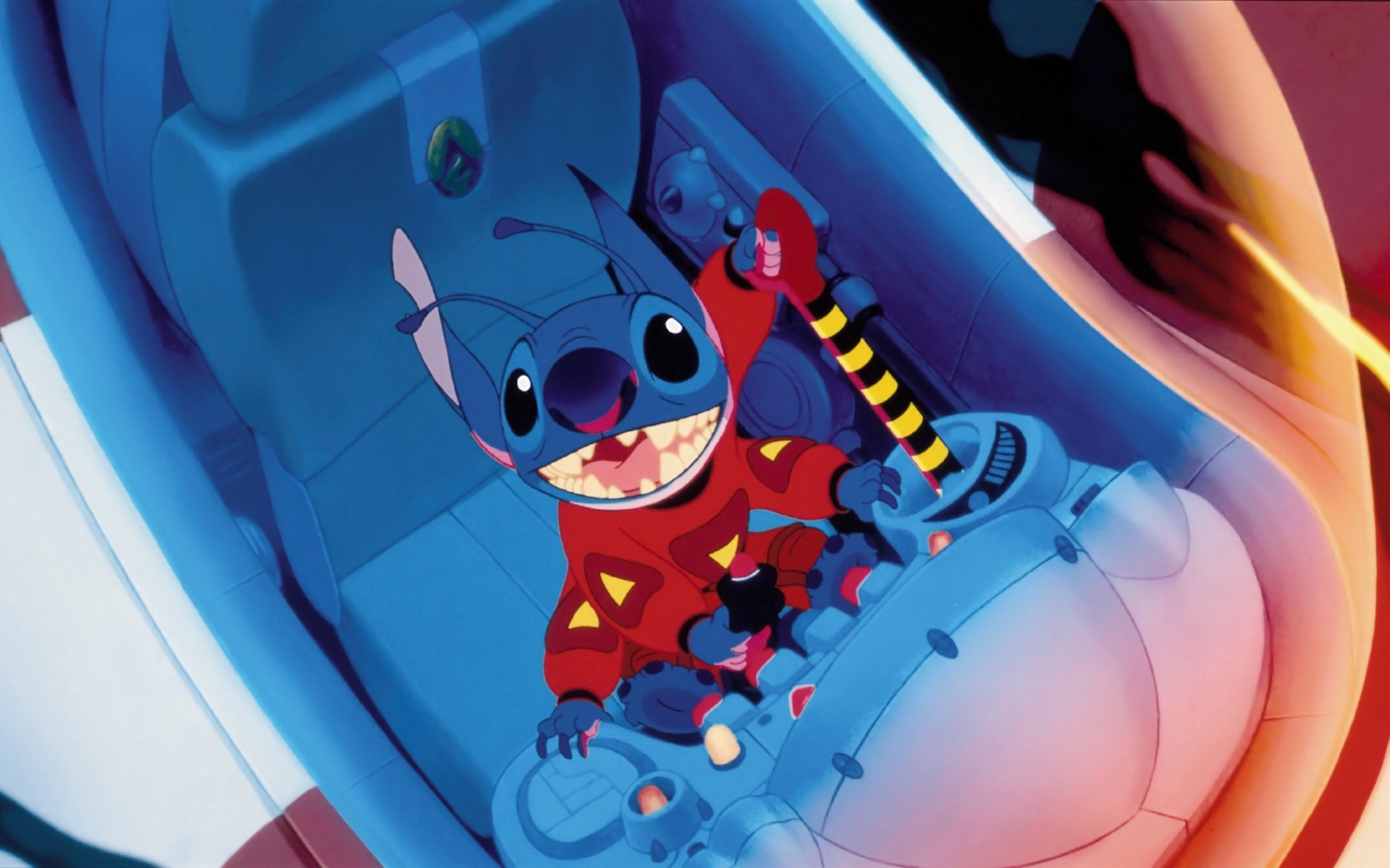 Stitch, Astronave, Lilo & Stitch, Disney, 1920x1200, sfondo MacBook Pro