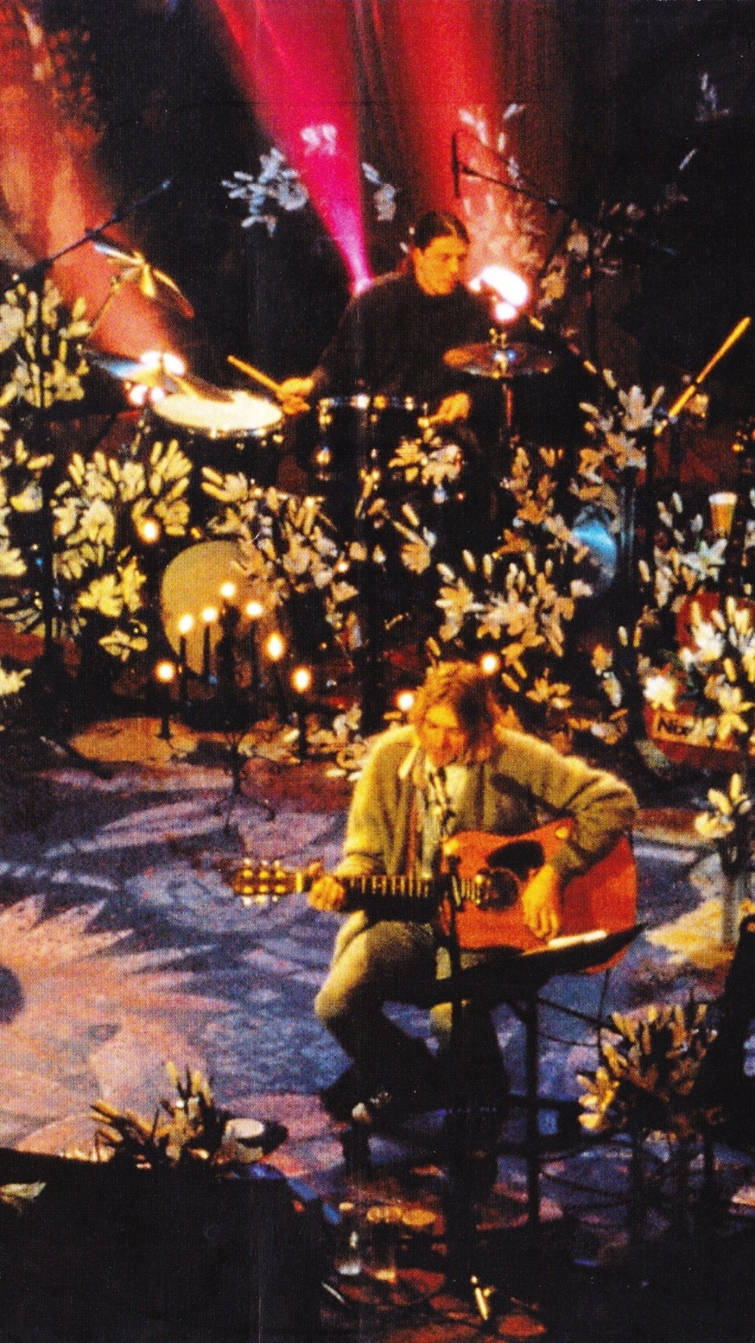 MTV Unplugged in New York, Kurt Cobain, Nirvana, Concerto, sfondo per iPhone e Android