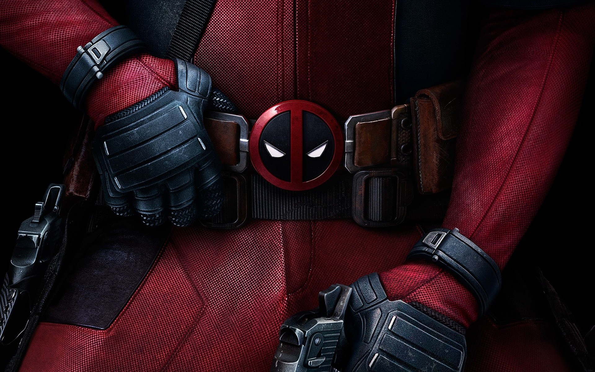 Deadpool, Cintura, Logo, Costume, 1920x1200, sfondo MacBook Pro