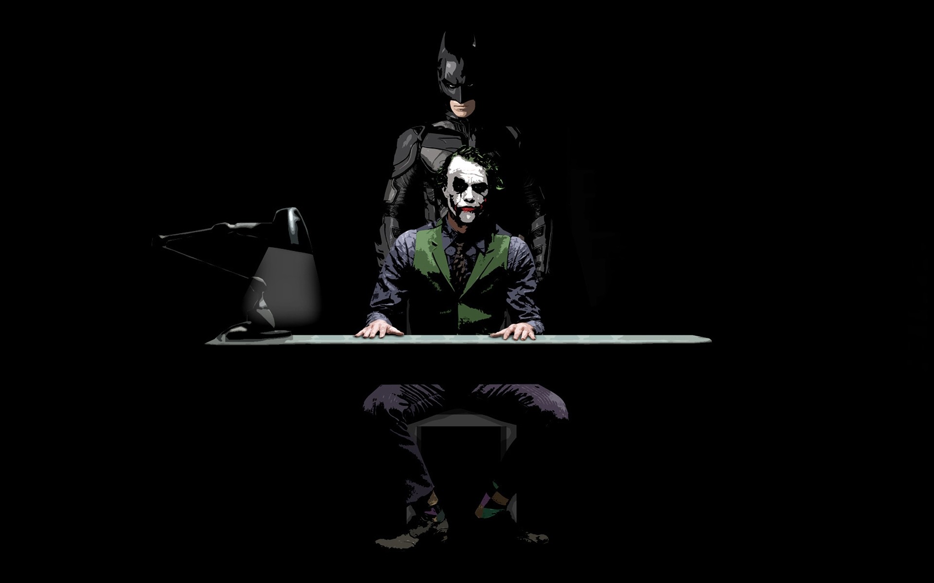 Joker, Batman, Il cavaliere oscuro, Interrogatorio, 1920x1200, sfondo MacBook Pro