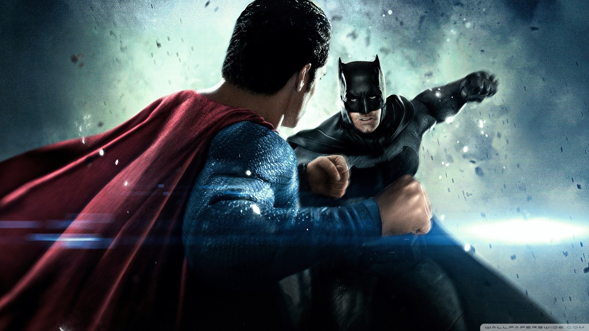 Superman, Batman, Batman v Superman: Dawn of Justice, Combattimento, wallpaper Windows 11