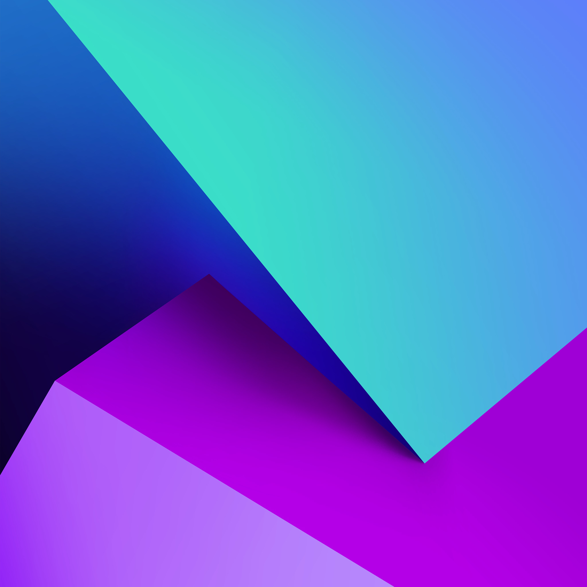 Geometrico, Viola, Turchese, Astratto, sfondo Samsung Galaxy