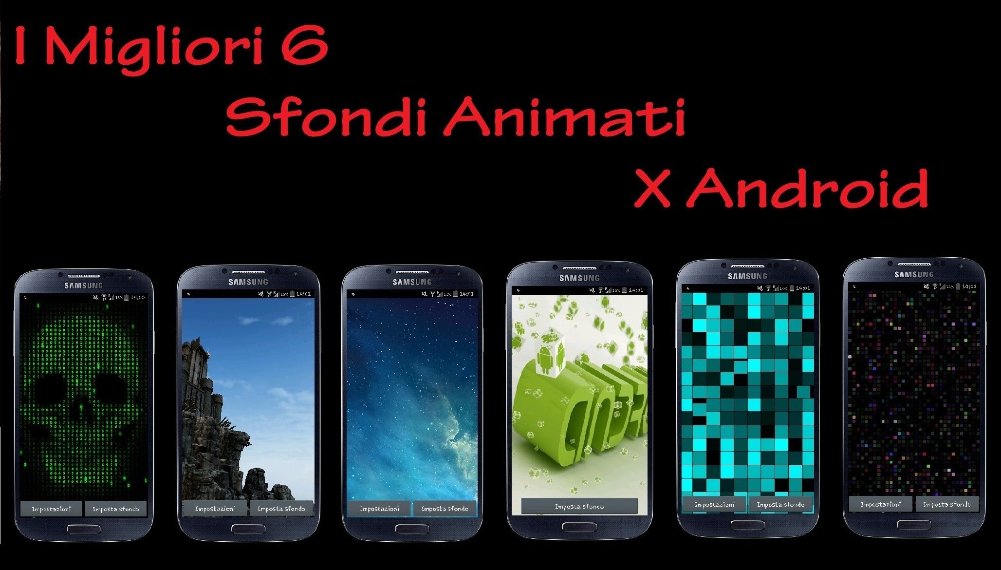 Migliori sfondi animati per Android, Smartphone, Samsung Galaxy, Android, wallpaper Windows 11