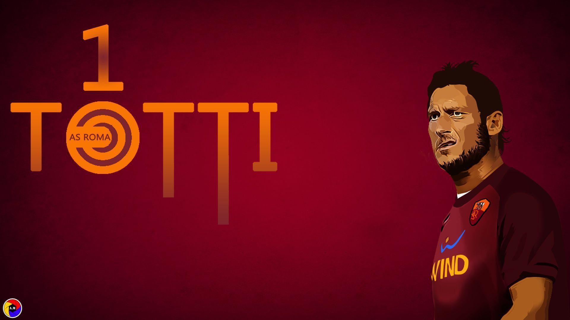 Francesco Totti, AS Roma, Capitano, Bordeaux, Full HD, sfondo per portatile
