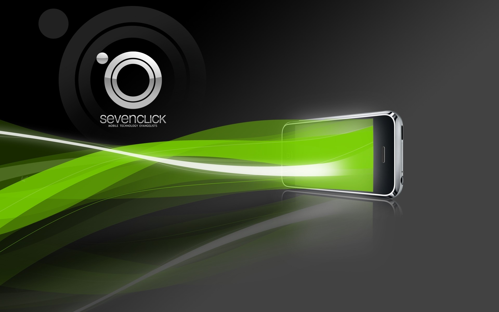 Sevenclick, Smartphone, Verde, 16:10 Full HD, sfondo widescreen