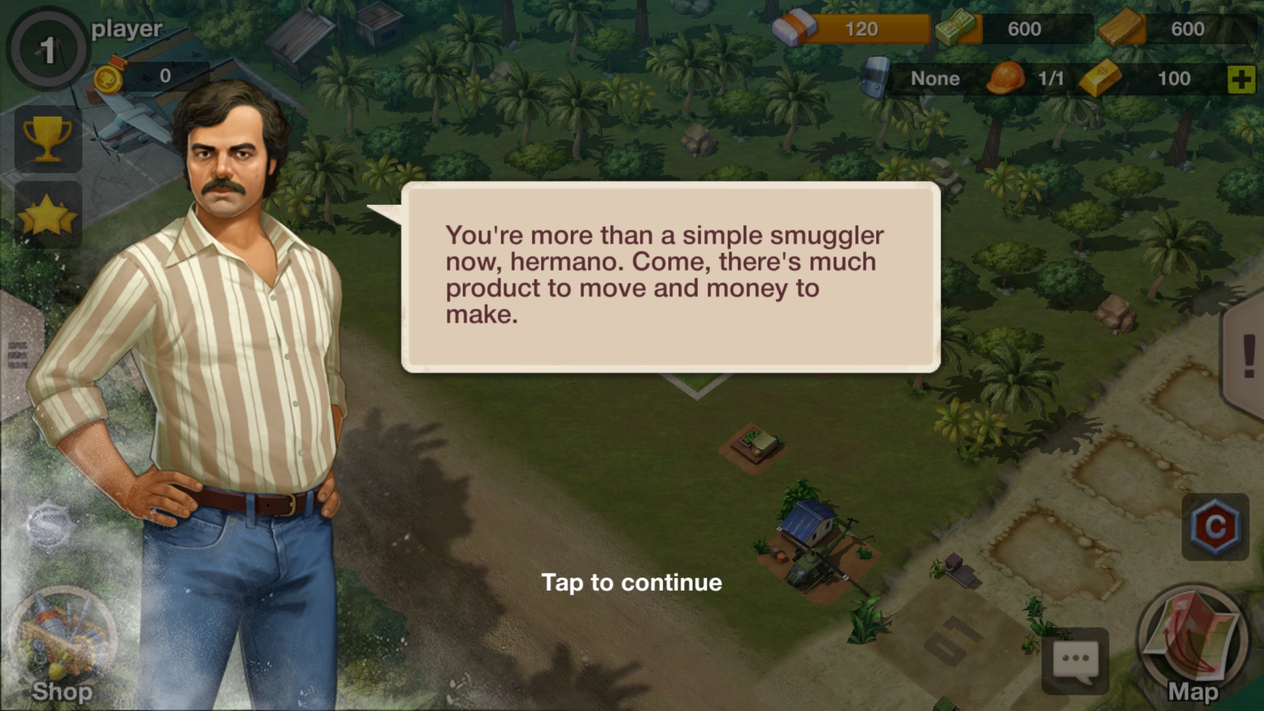 Narcos: Cartel Wars, Pablo Escobar, Videogioco, Mappa, Screenshot, sfondo 16:9 2K
