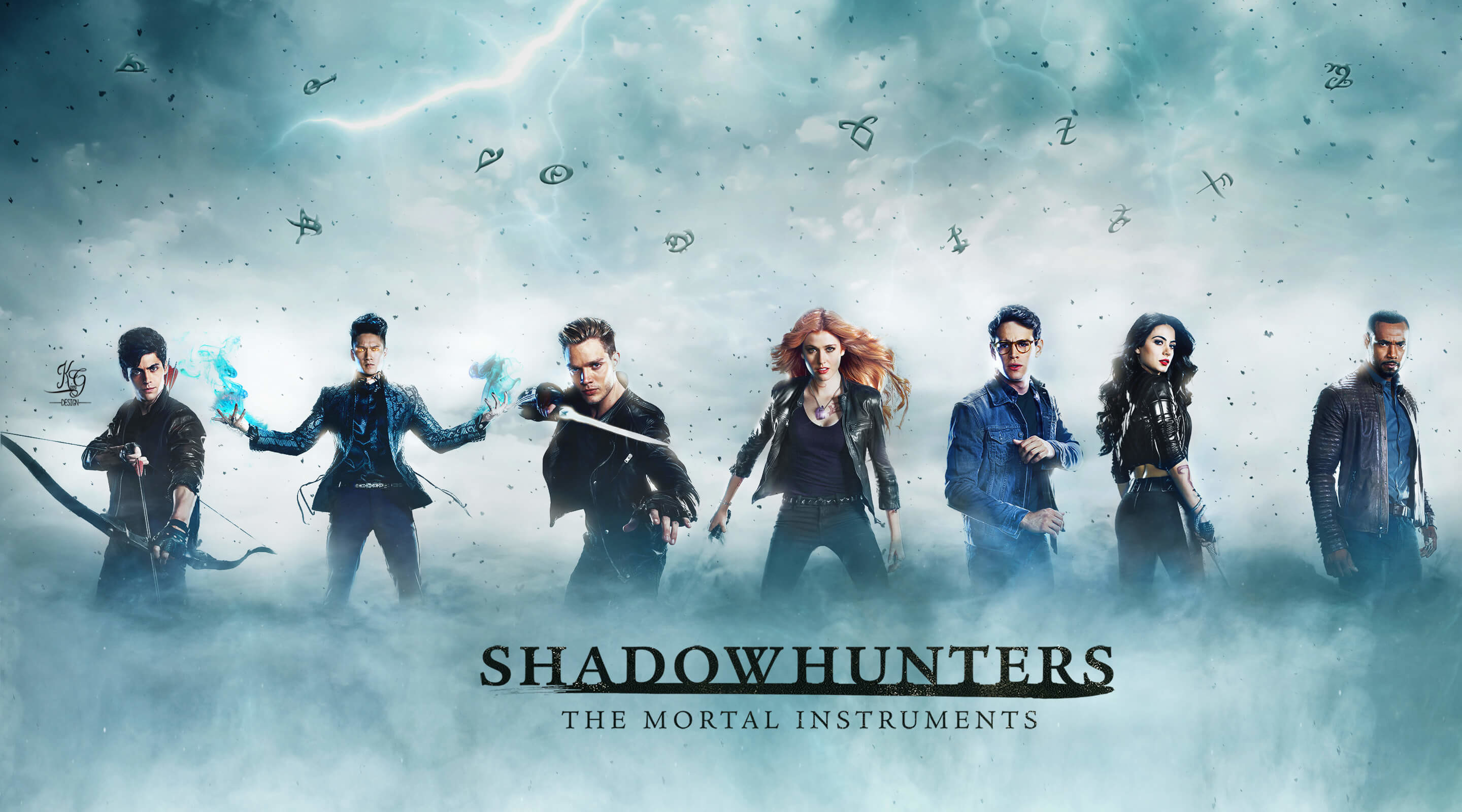 Shadowhunters, Shadowhunters: The Mortal Instruments, Cast, Rune, Nebbia, sfondo desktop 2K