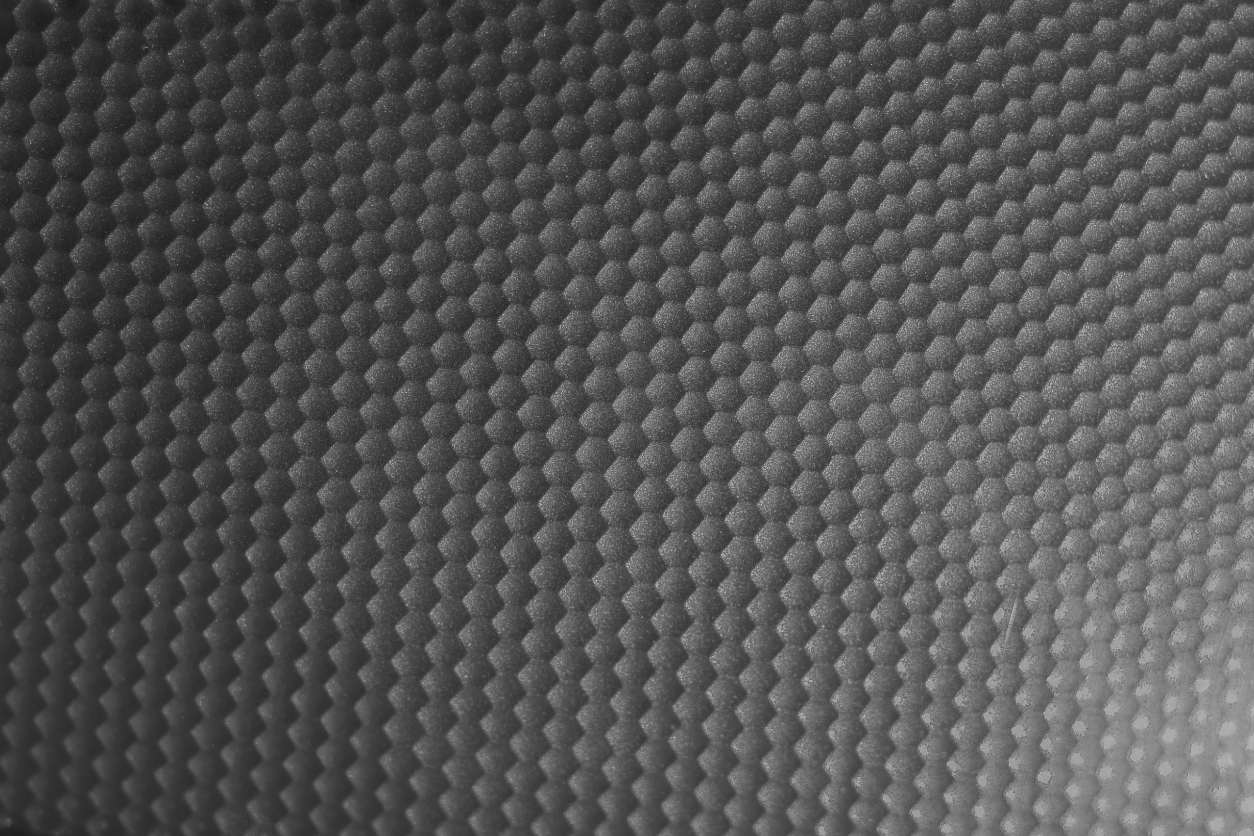 Fibra di carbonio, Esagoni, Texture, Grigio, 2K, sfondo per PC