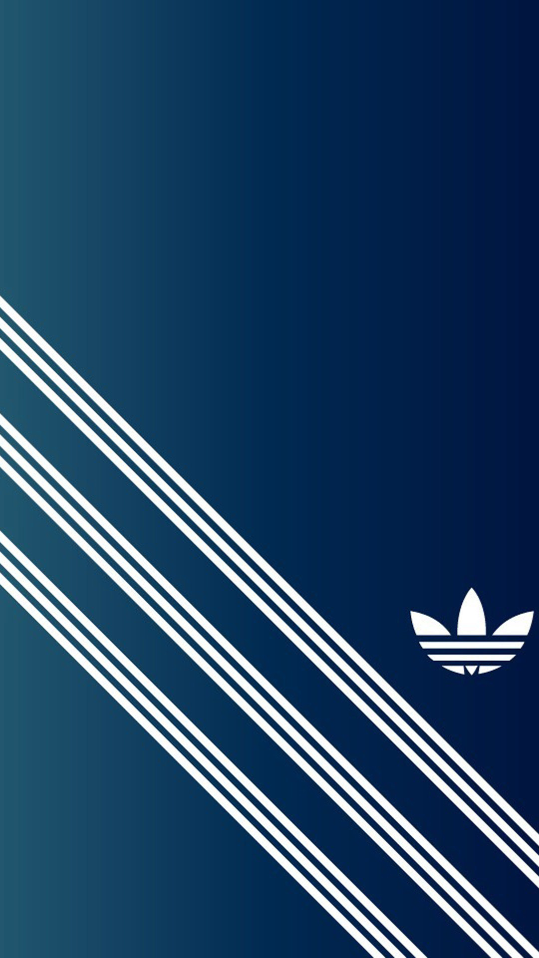 Adidas, Logo, Strisce, Blu, wallpaper iPhone 6S