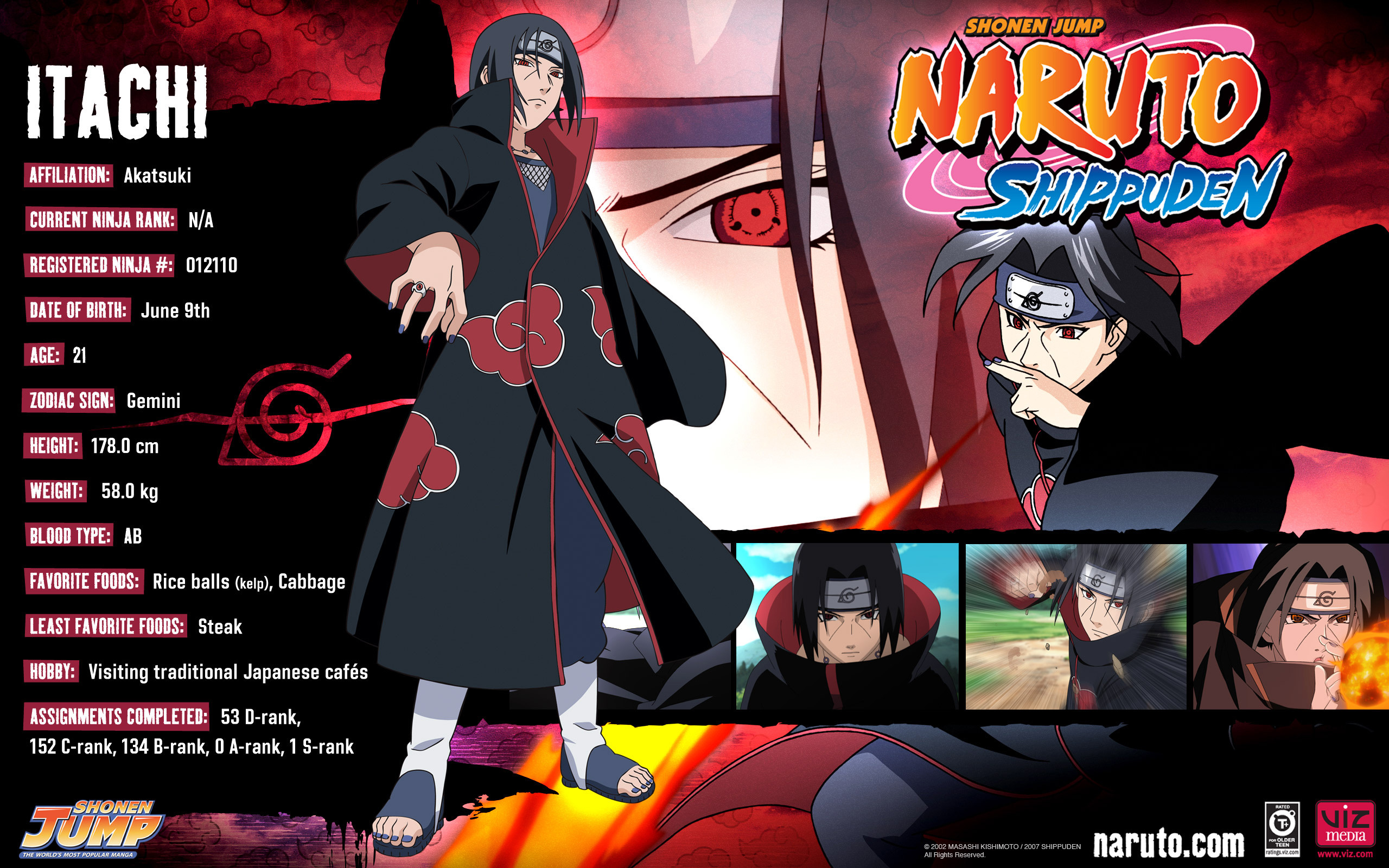 Itachi Uchiha, Naruto Shippuden, Akatsuki, Scheda personaggio, 2560x1600, immagine di sfondo