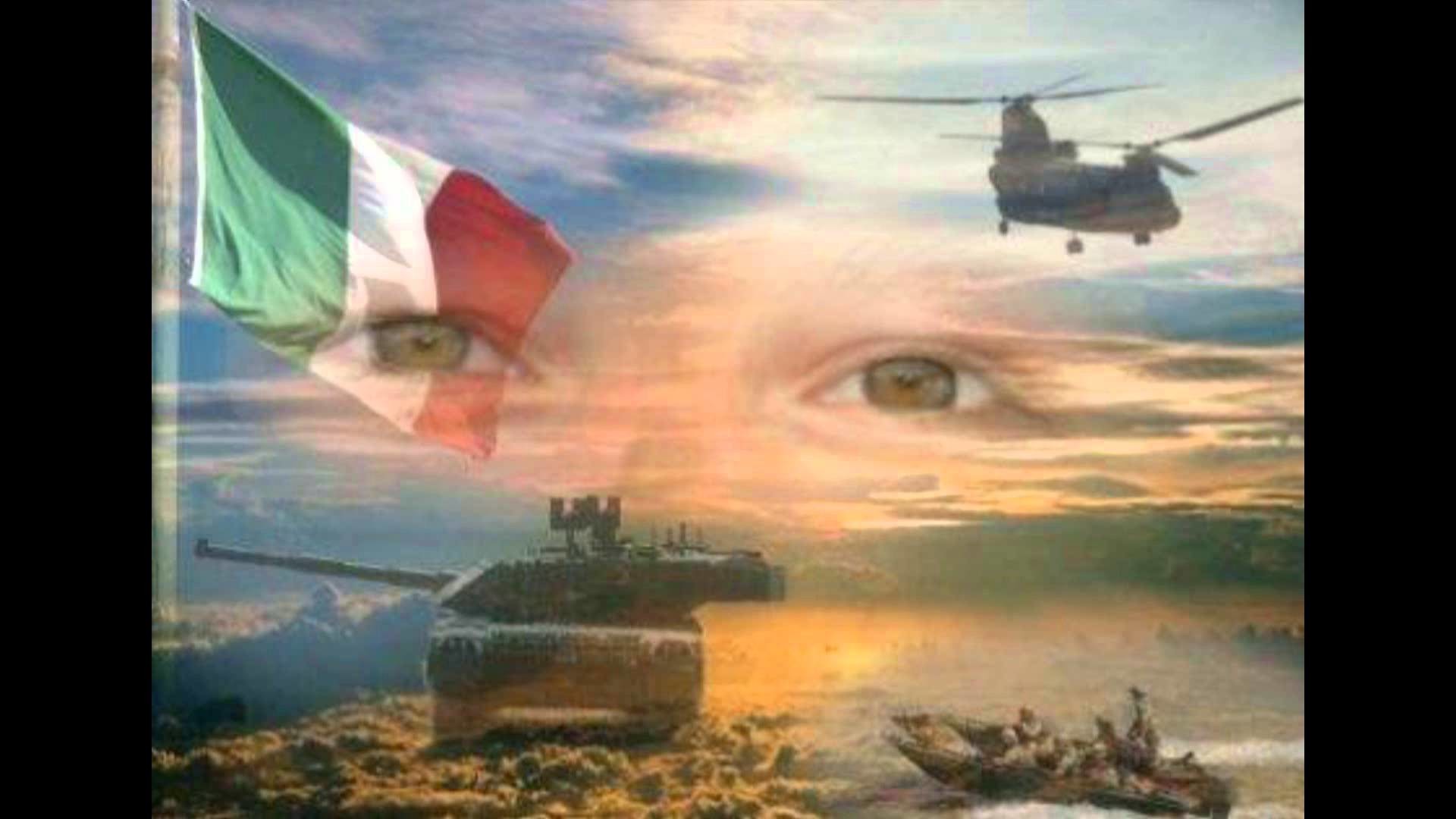 Bandiera italiana, Tricolore, Carro armato, CH-47 Chinook, Fotomontaggio, sfondo desktop 1080p