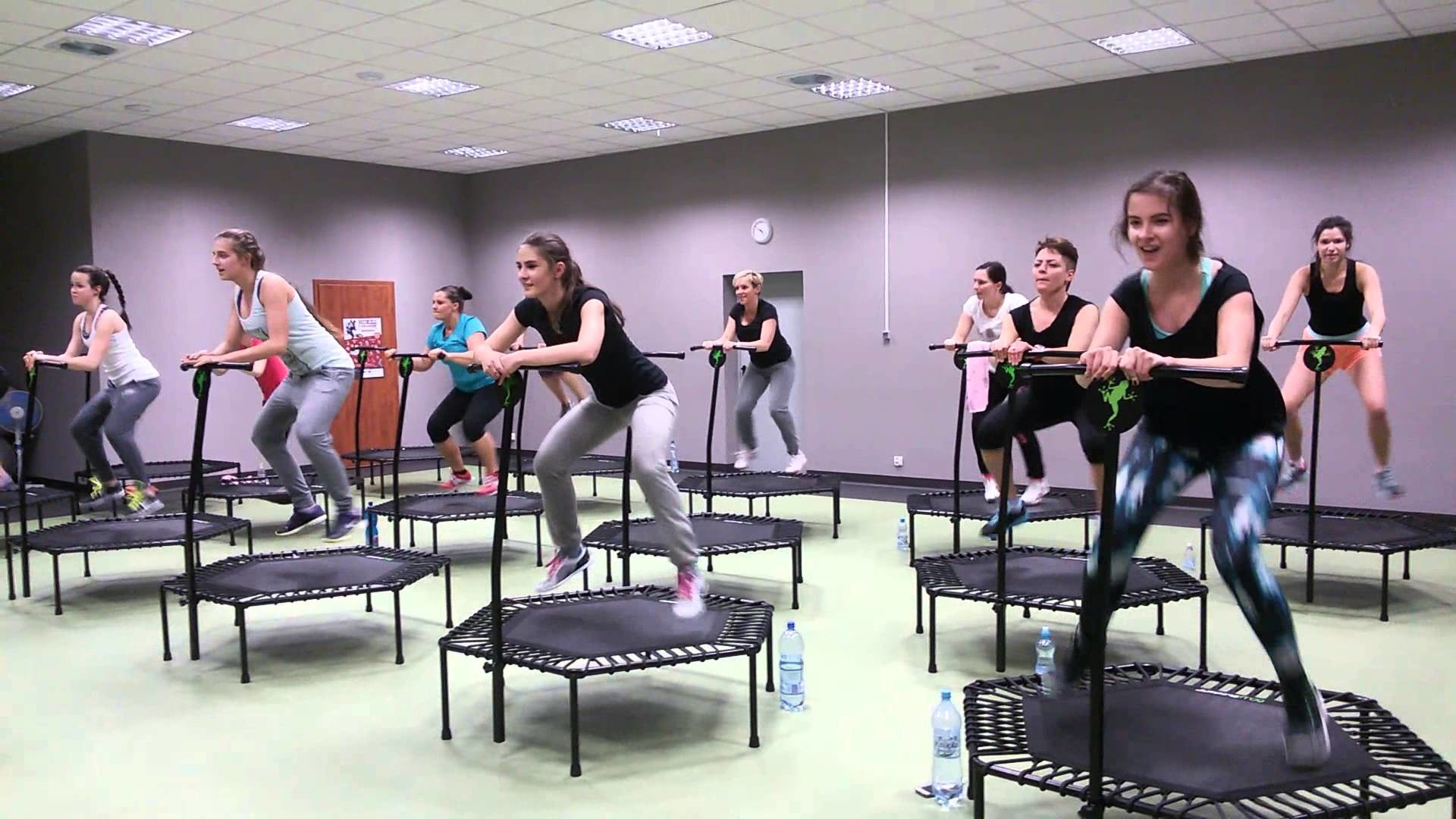 Trampolino, Allenamento di gruppo, Fitness, Full HD, sfondo desktop